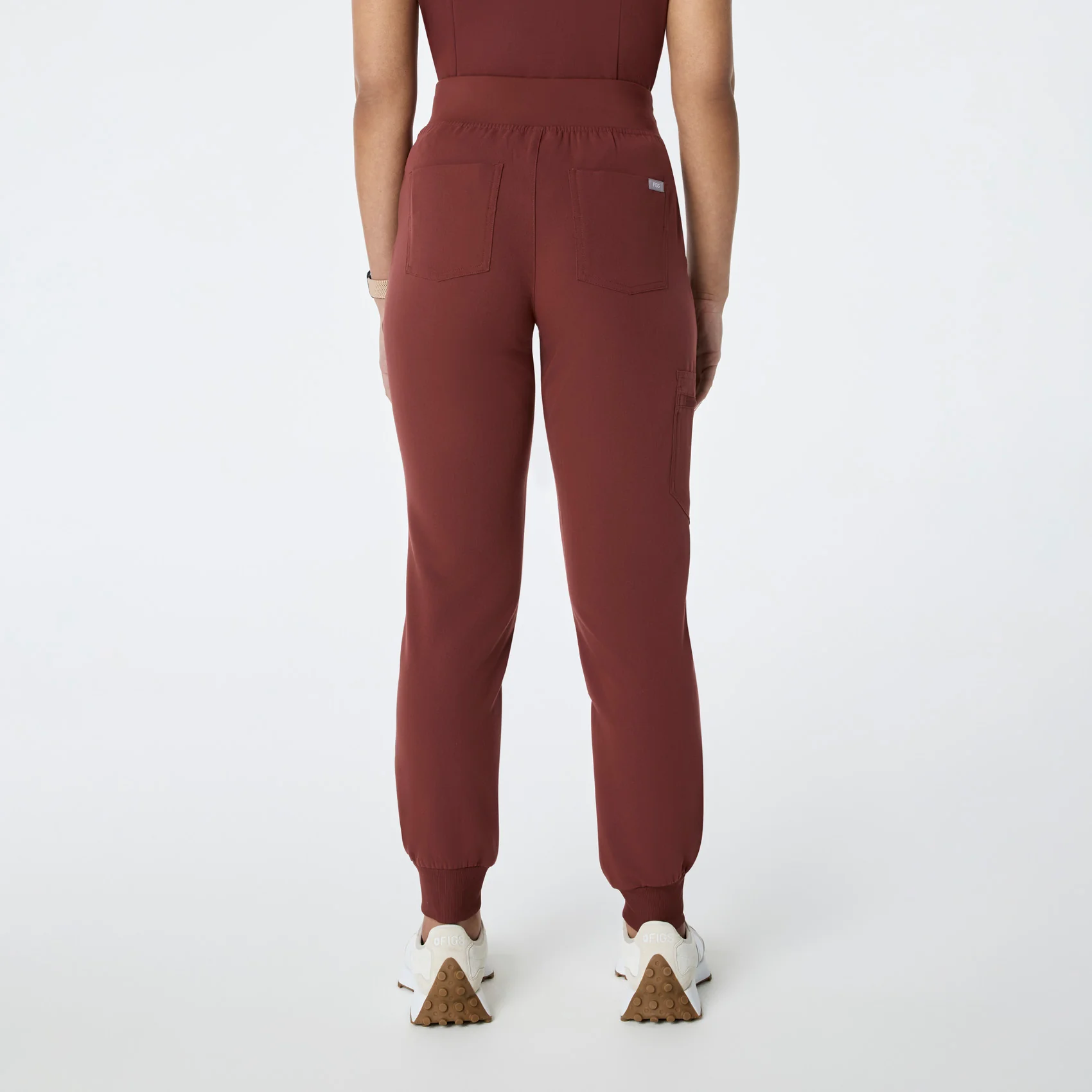 women's Walnut High Waisted Zamora - Tall Jogger Scrub Pant™
