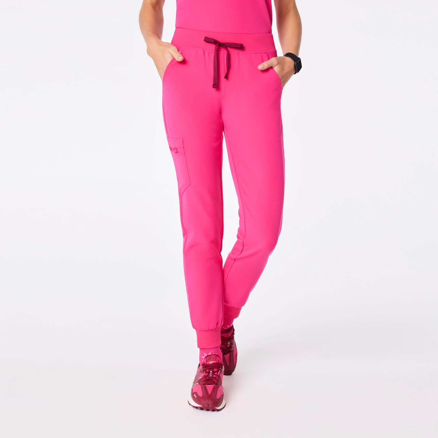 women's Shocking Pink  Zamora - Tall Jogger Scrub Pant™