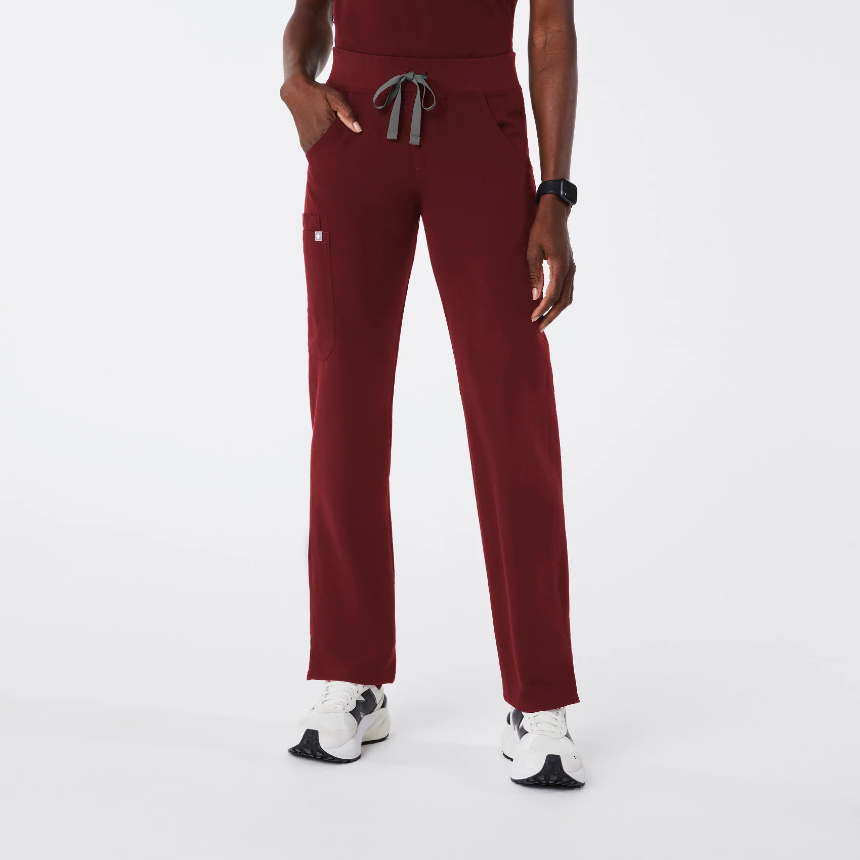 Women's Burgundy Kade™ - Cargo Scrub Pants