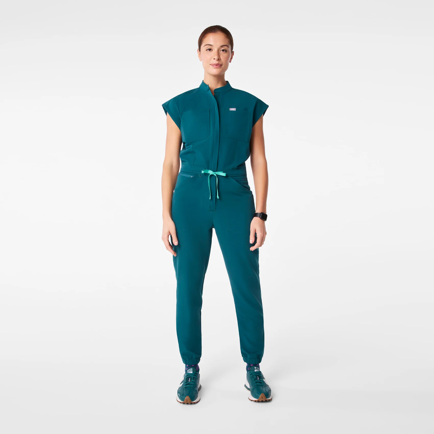 17920-women-s-caribbean-blue-rafaela-cargo-tall-scrubjumpsuittm-1.webp women's Caribbean Blue Rafaela Cargo - Tall ScrubJumpsuit™