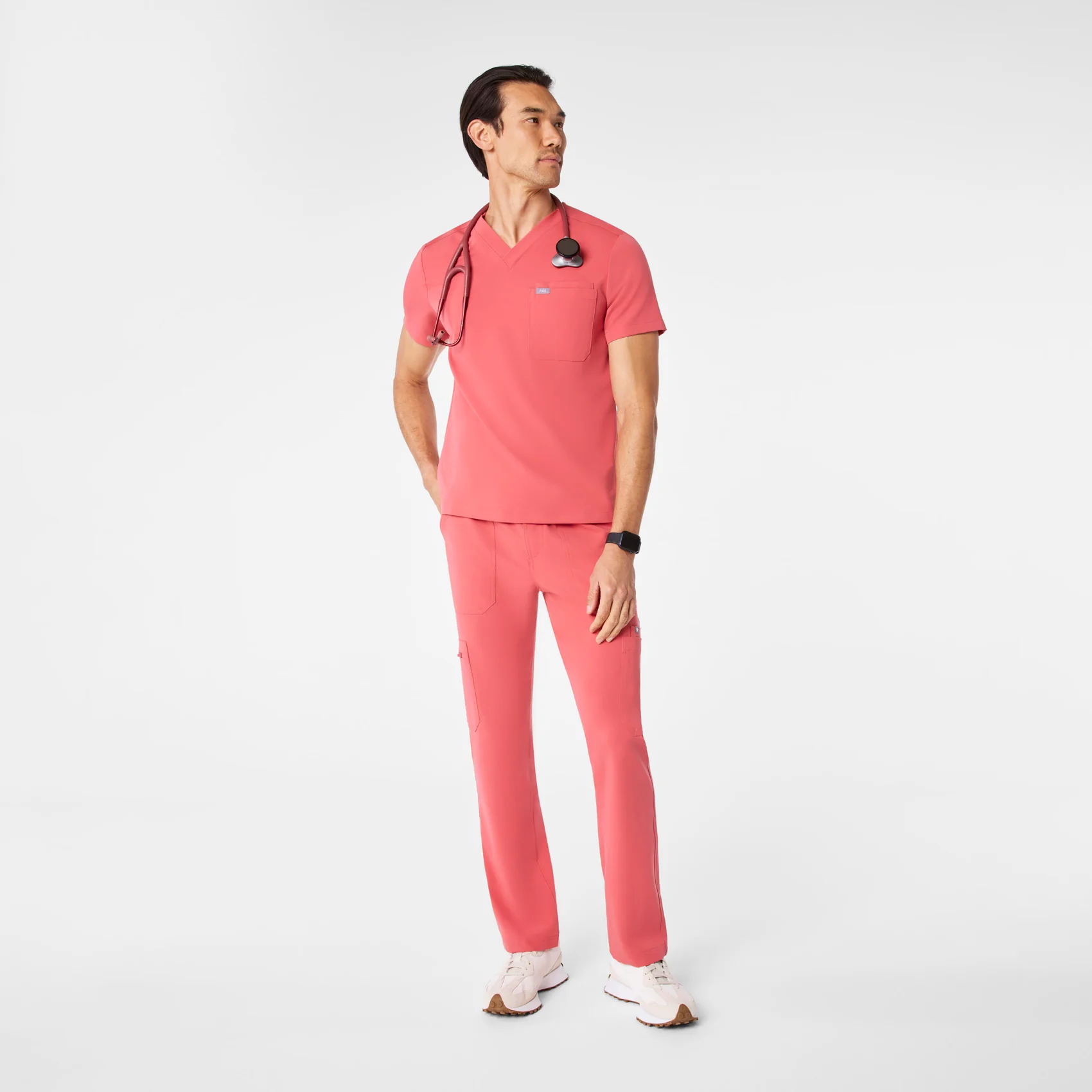 17994-men-s-pulmonary-pink-cairo-tall-cargo-scrub-panttm-2.webp men's Pulmonary Pink Cairo - Tall Cargo Scrub Pant™