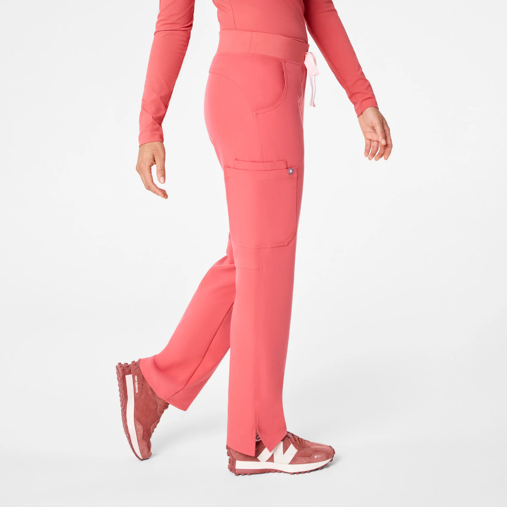 women's Pulmonary Pink Kade - Tall Cargo Scrub Pant™