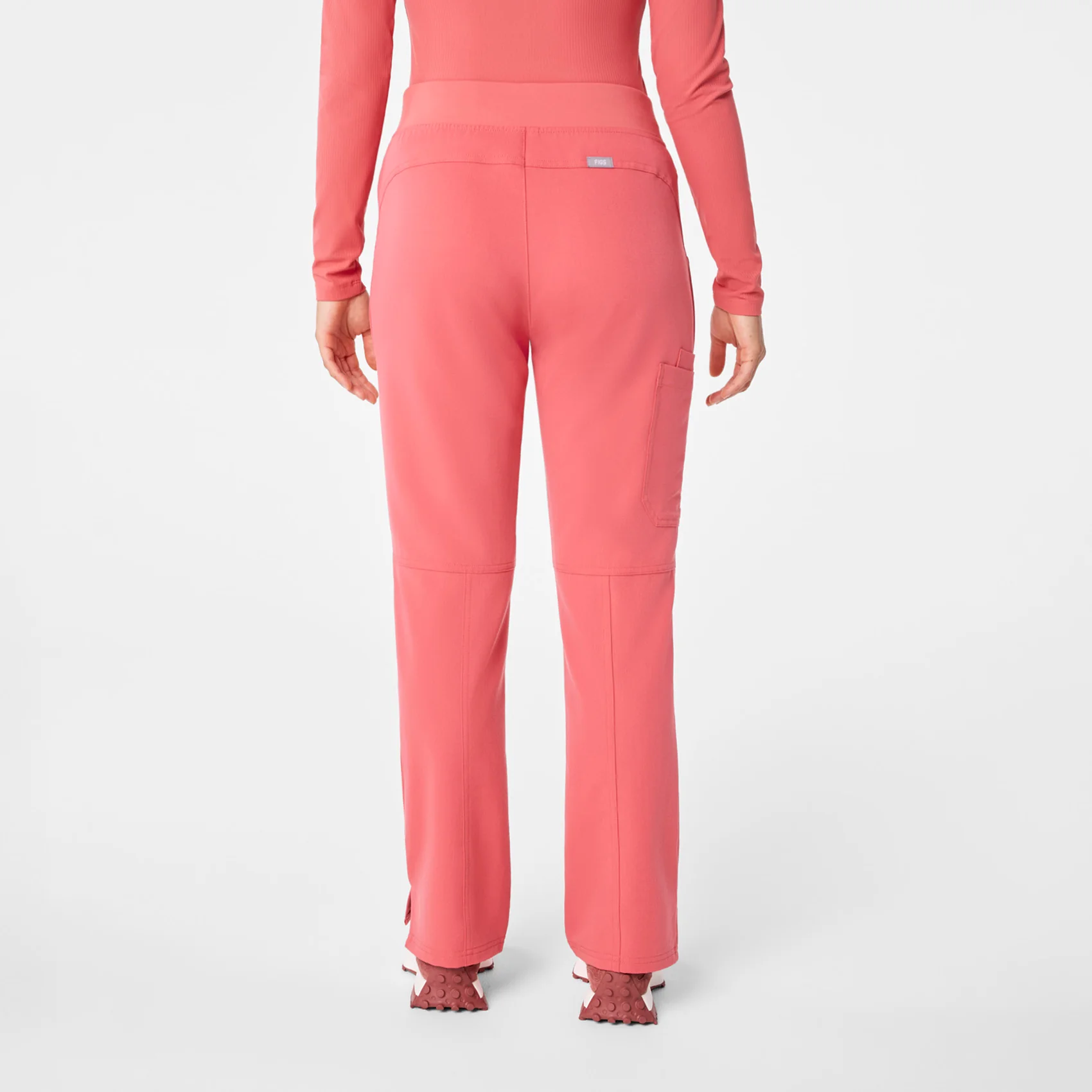 women's Pulmonary Pink Kade - Tall Cargo Scrub Pant™