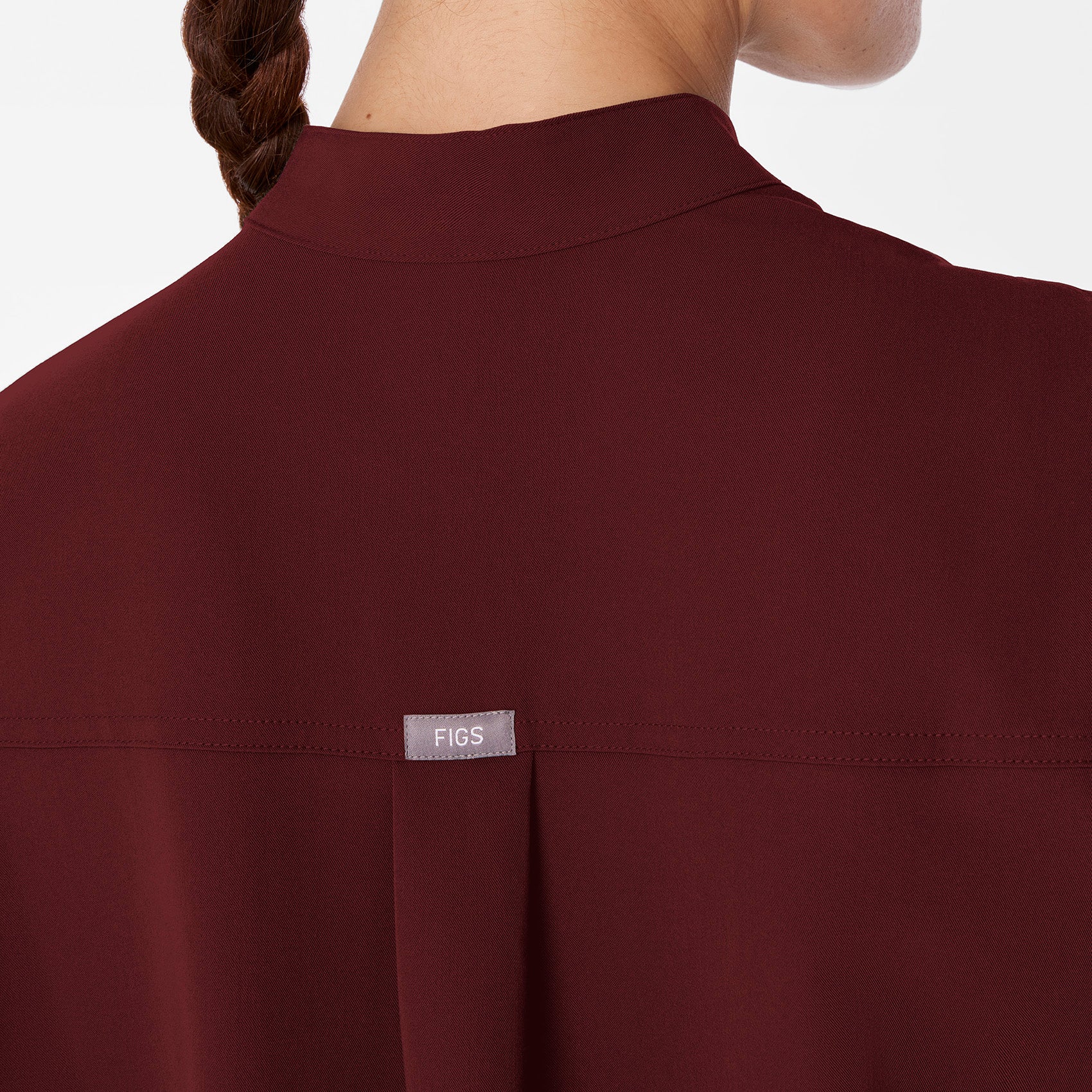 1808-women-s-burgundy-rafaelatm-oversized-scrub-top-8.jpg Women's Burgundy Rafaela™ - Oversized Scrub Top