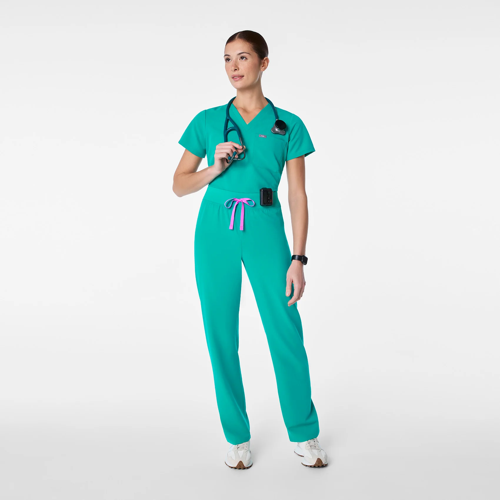 women's Lagoon High Waisted Livingston - Tall Basic Scrub Pant™