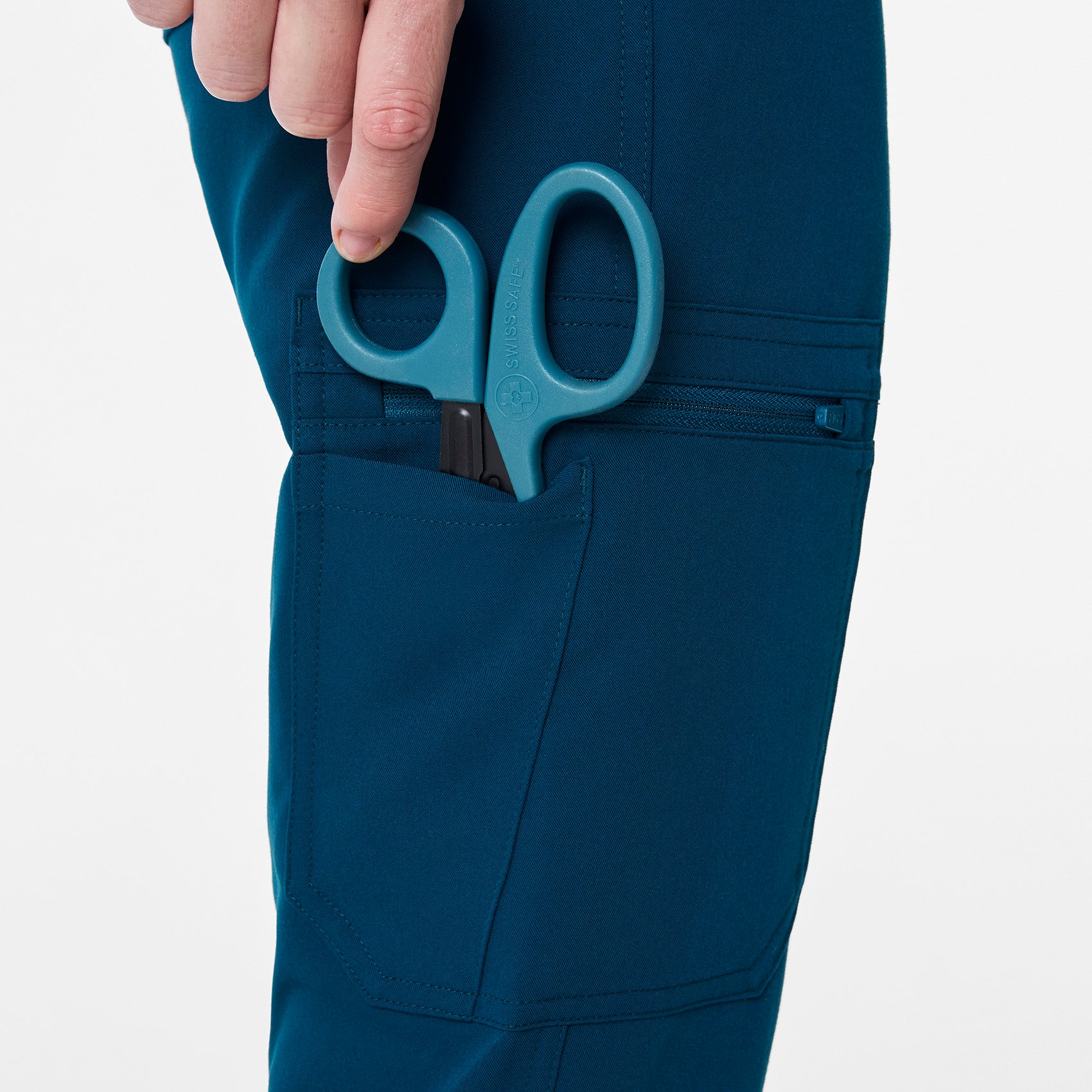 women's Deep Reef High Waisted Yola - Petite Skinny Scrub Pant™