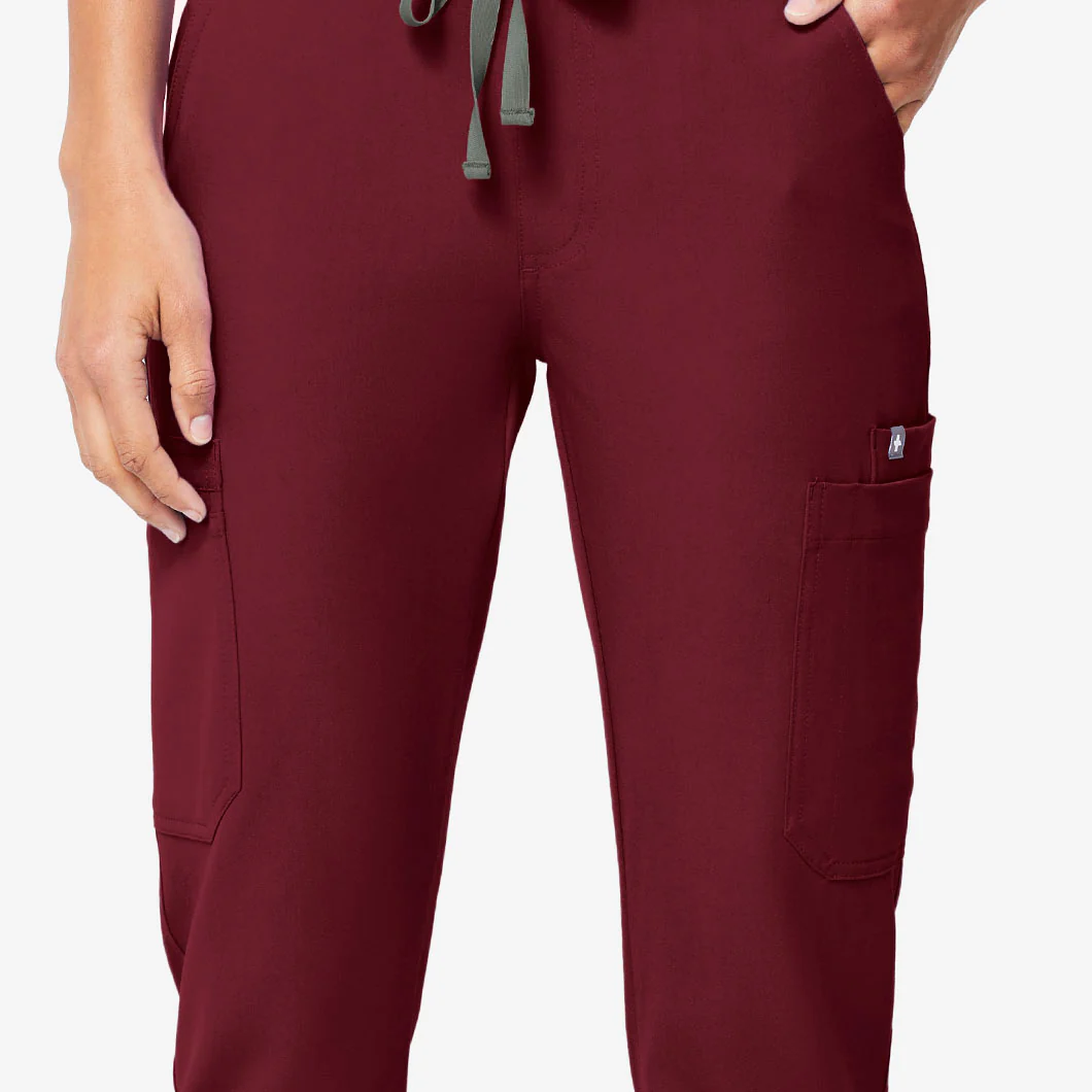 Women's Burgundy Yola™ - Tall Skinny Scrub Pants