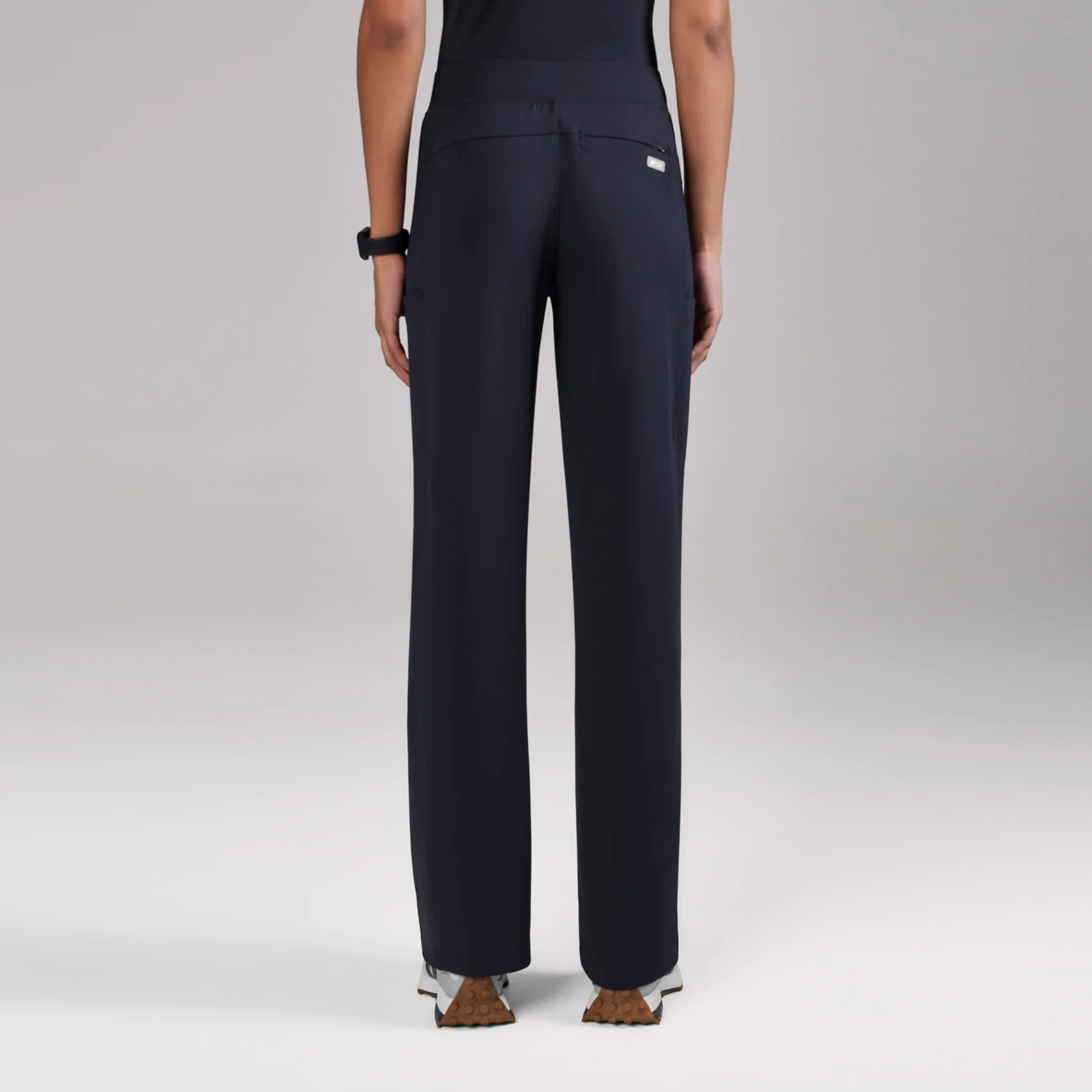 women's Navy Valle FORMx Straight Leg - Petite Scrub Pant