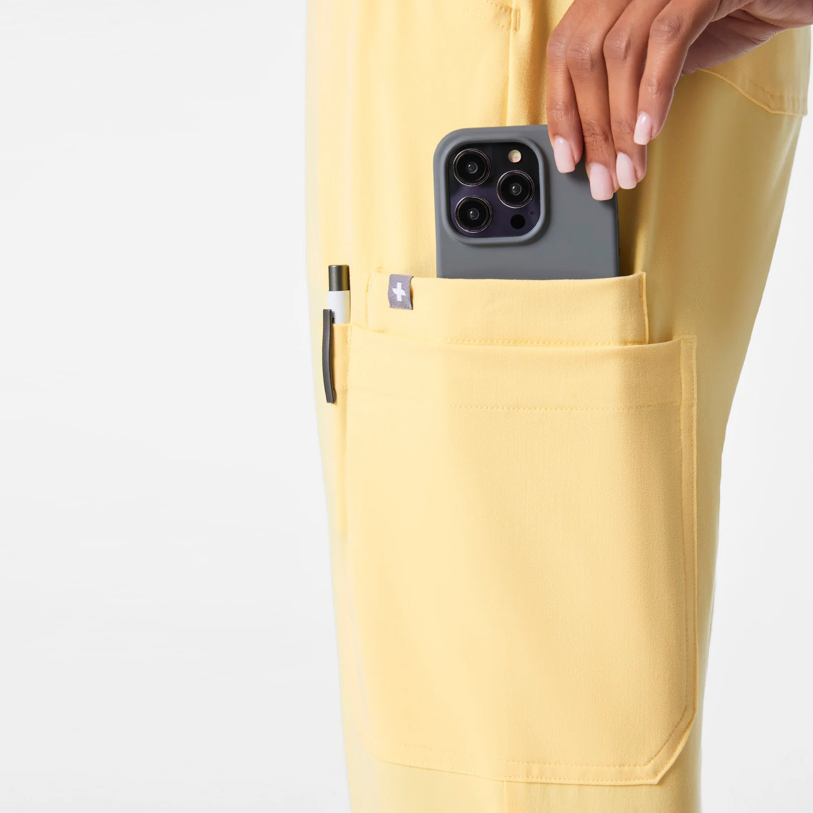 19413-women-s-butter-yellow-high-waisted-uman-relaxed-jogger-scrub-pant-8.webp women's Butter Yellow High Waisted Uman Relaxed - Jogger Scrub Pant