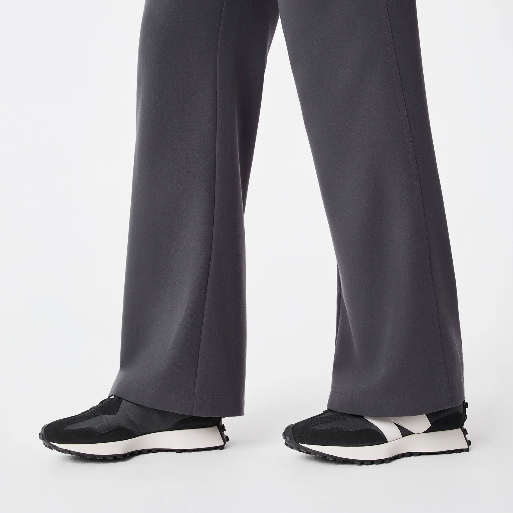 women's Charcoal Rafaela Wide Leg - ScrubJumpsuit™
