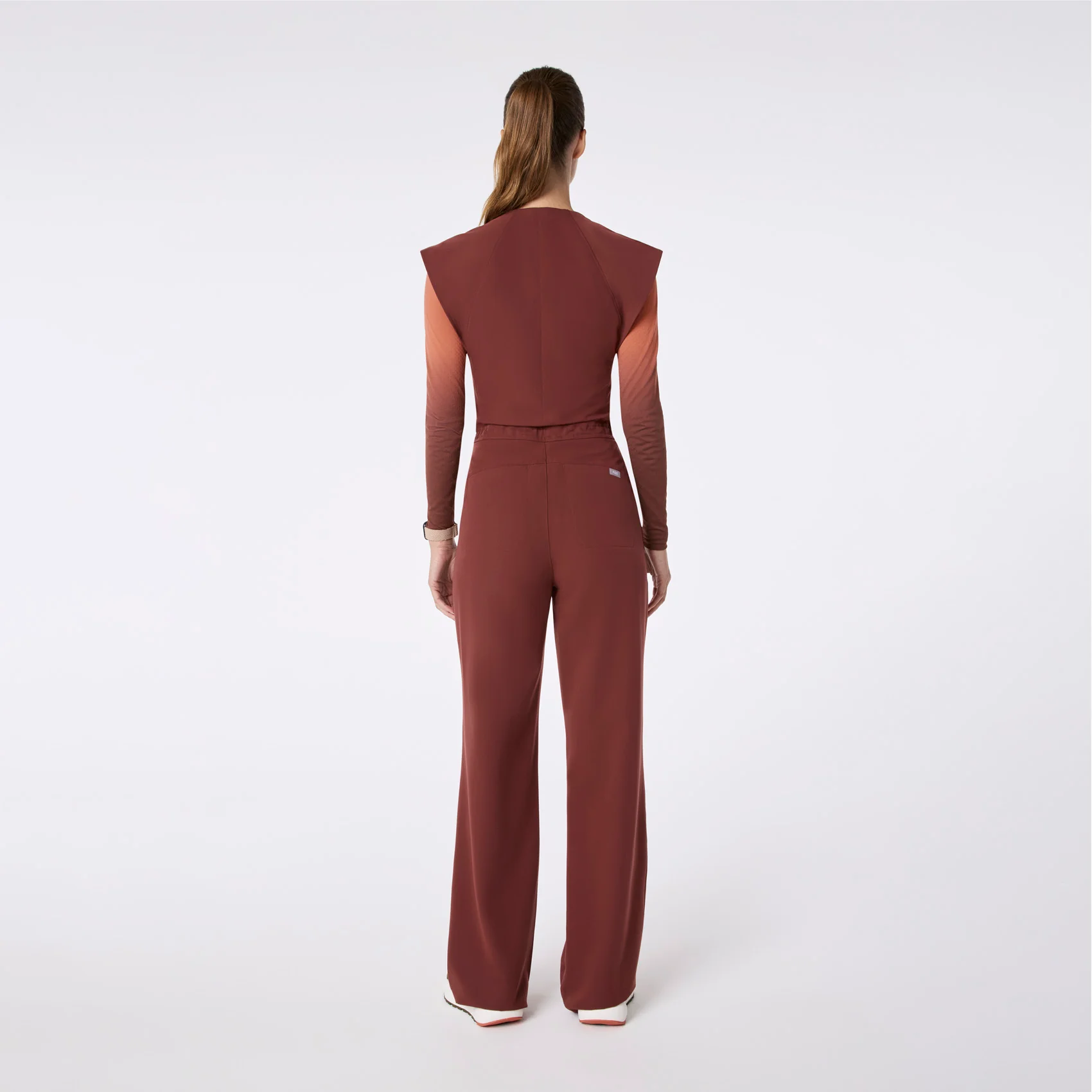 20130-women-s-walnut-layton-crewneck-wide-leg-tall-scrubjumpsuittm-2.webp women's Walnut Layton Crewneck Wide Leg - Tall ScrubJumpsuit™