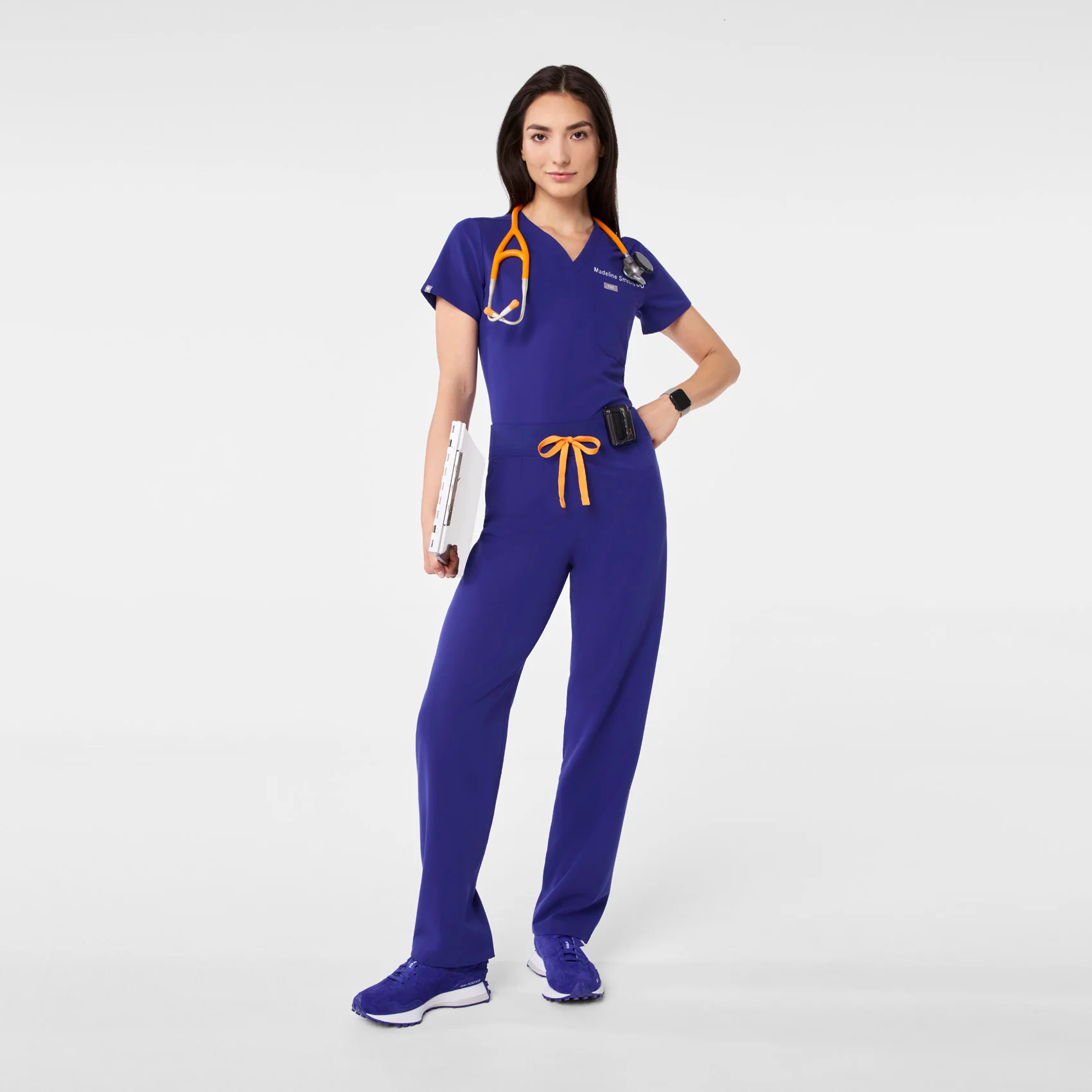 20760-women-s-deep-royal-blue-high-waisted-livingston-petite-basic-scrub-panttm-2.webp women's Deep Royal Blue High Waisted Livingston - Petite Basic Scrub Pant™