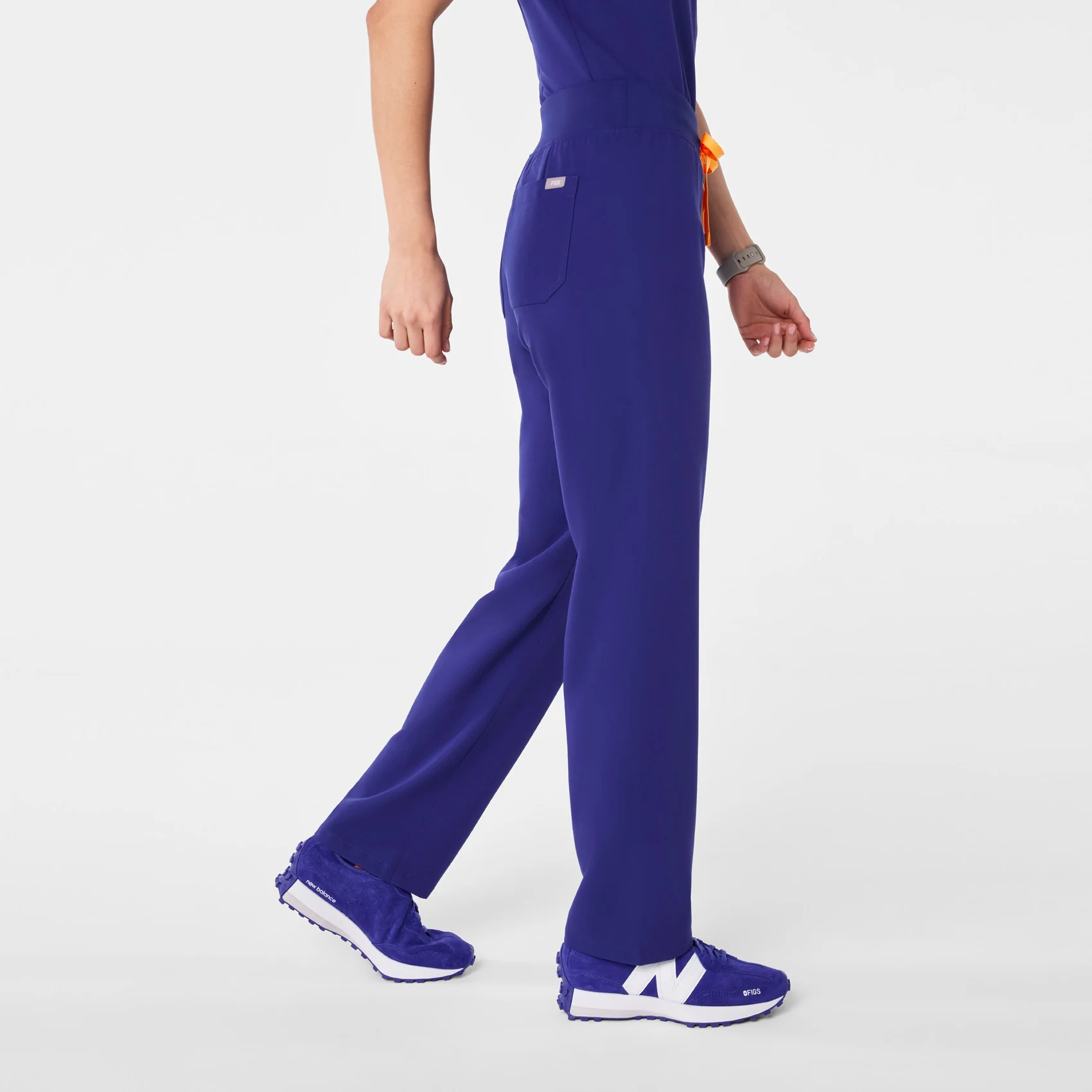 20760-women-s-deep-royal-blue-high-waisted-livingston-petite-basic-scrub-panttm-3.webp women's Deep Royal Blue High Waisted Livingston - Petite Basic Scrub Pant™