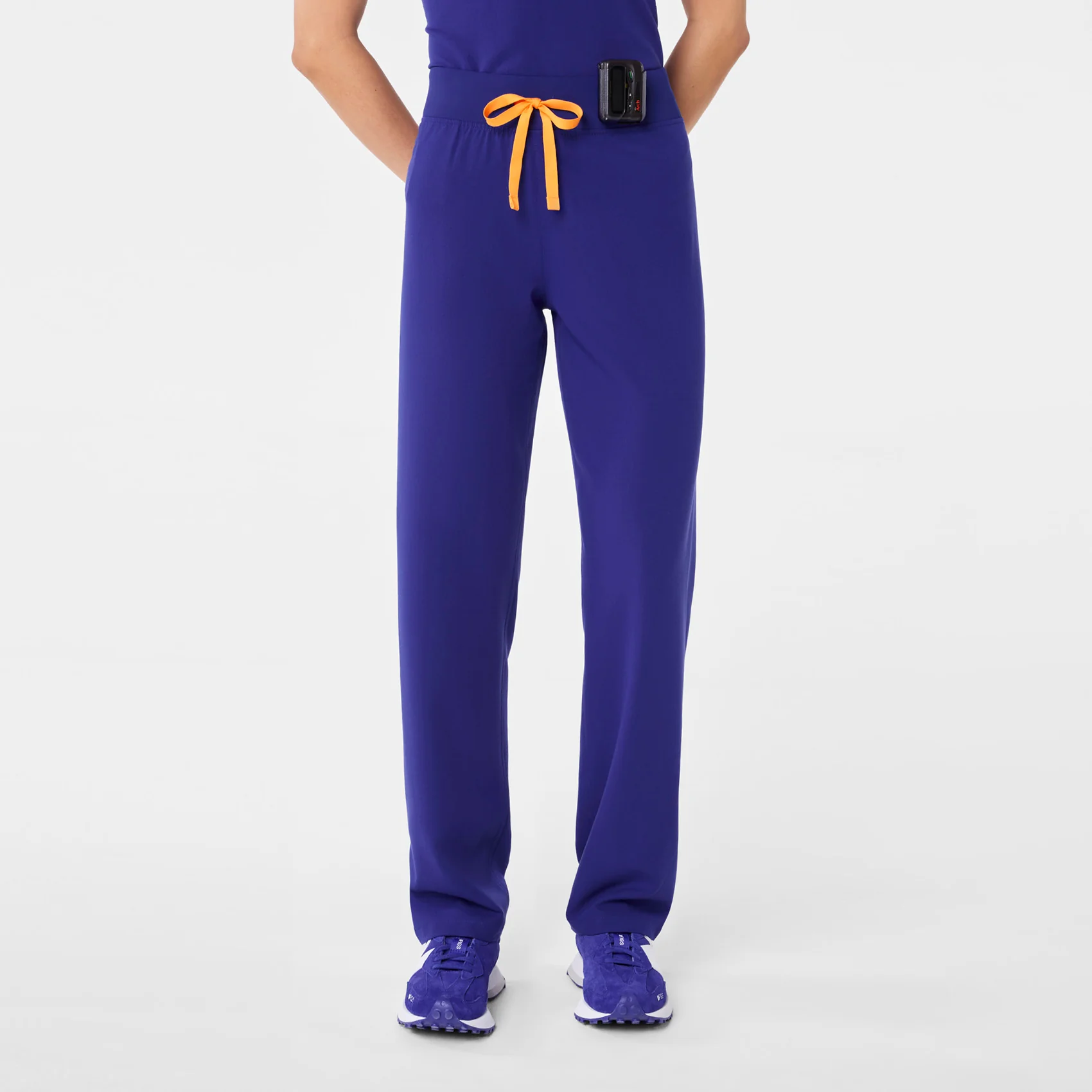 women's Deep Royal Blue High Waisted Livingston - Basic Scrub Pant™