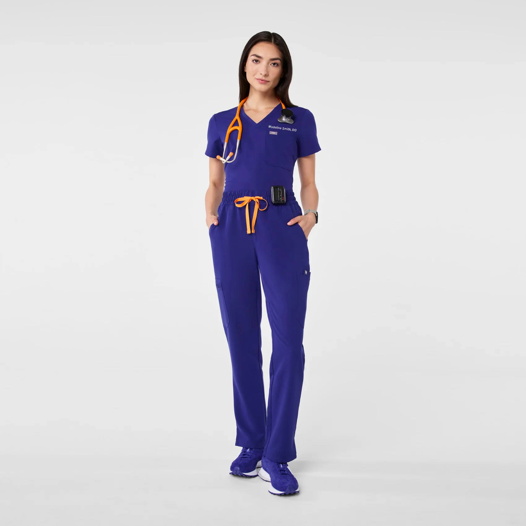 20972-women-s-deep-royal-blue-high-waisted-dowa-tall-scrub-pants-2.webp women's Deep Royal Blue High Waisted Dowa - Tall Scrub Pants