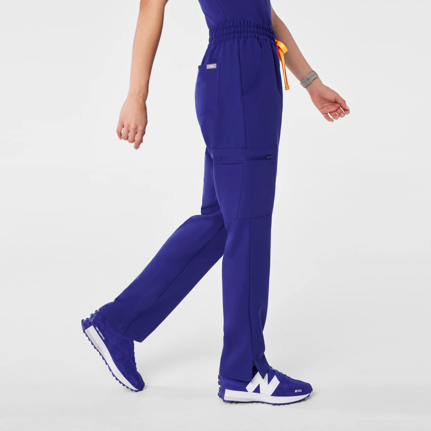 20972-women-s-deep-royal-blue-high-waisted-dowa-tall-scrub-pants-3.webp women's Deep Royal Blue High Waisted Dowa - Tall Scrub Pants