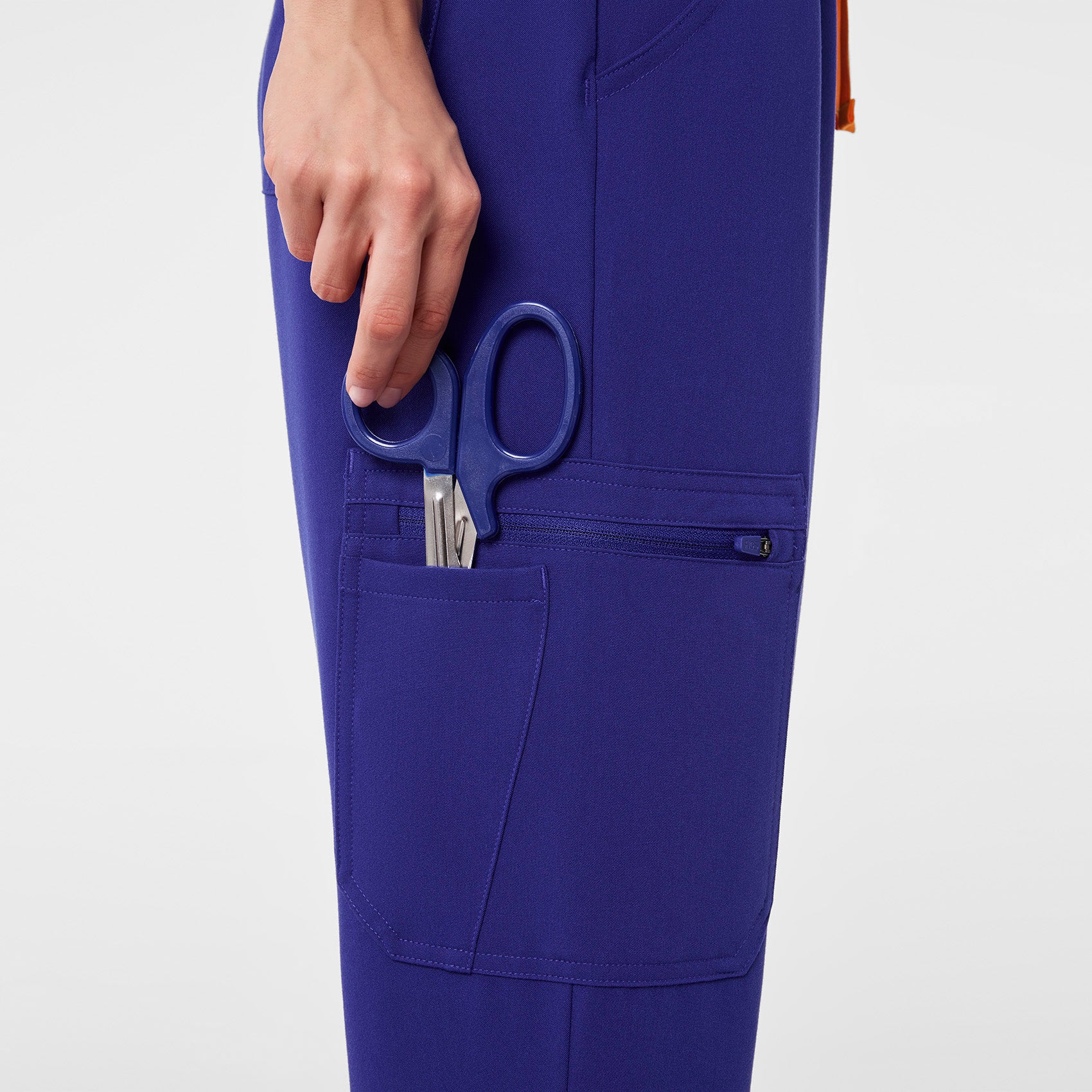 20972-women-s-deep-royal-blue-high-waisted-dowa-tall-scrub-pants-7.jpg women's Deep Royal Blue High Waisted Dowa - Tall Scrub Pants