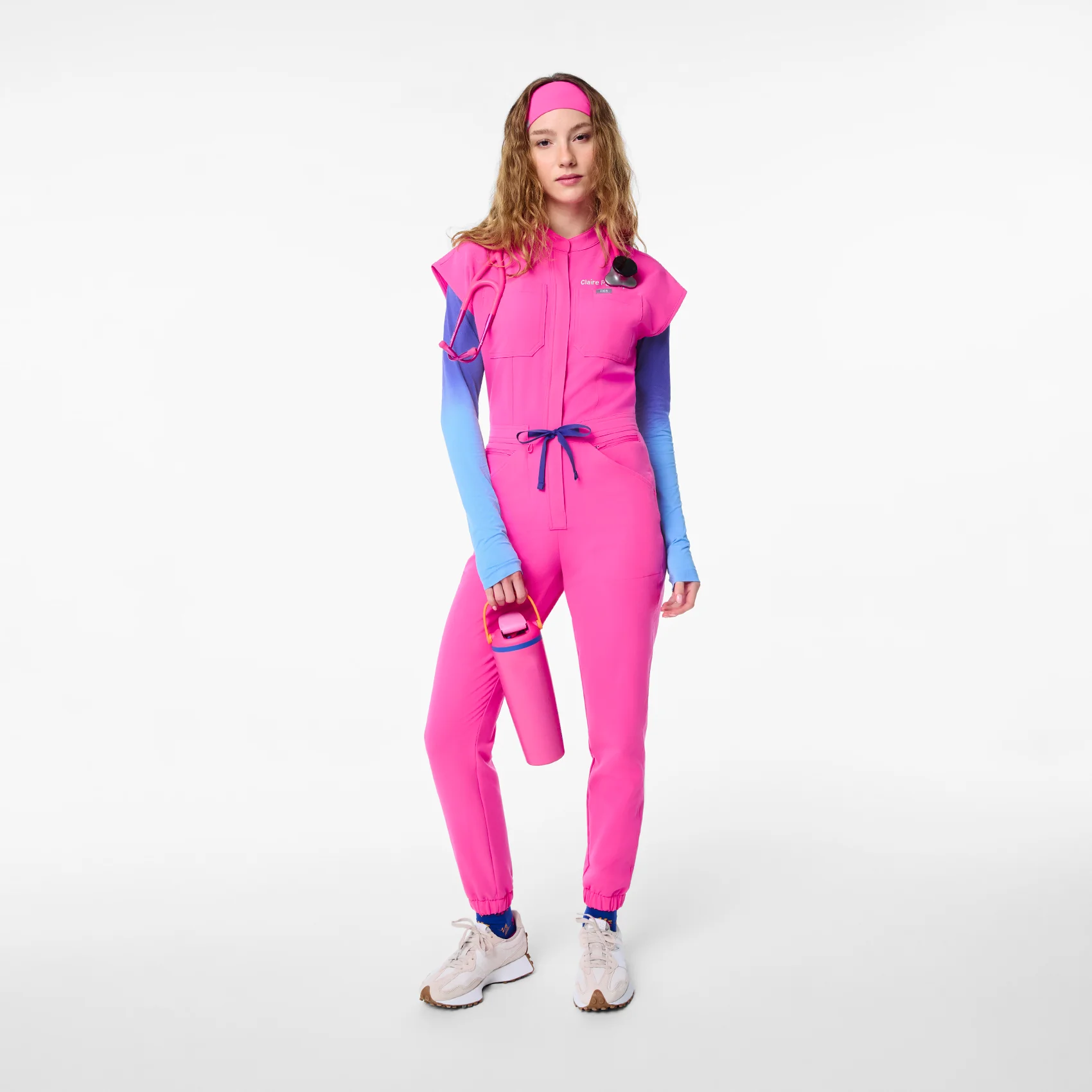 21212-women-s-rapid-response-pink-rafaela-cargo-petite-scrubjumpsuittm-1.webp women's Rapid Response Pink Rafaela Cargo - Petite ScrubJumpsuit™