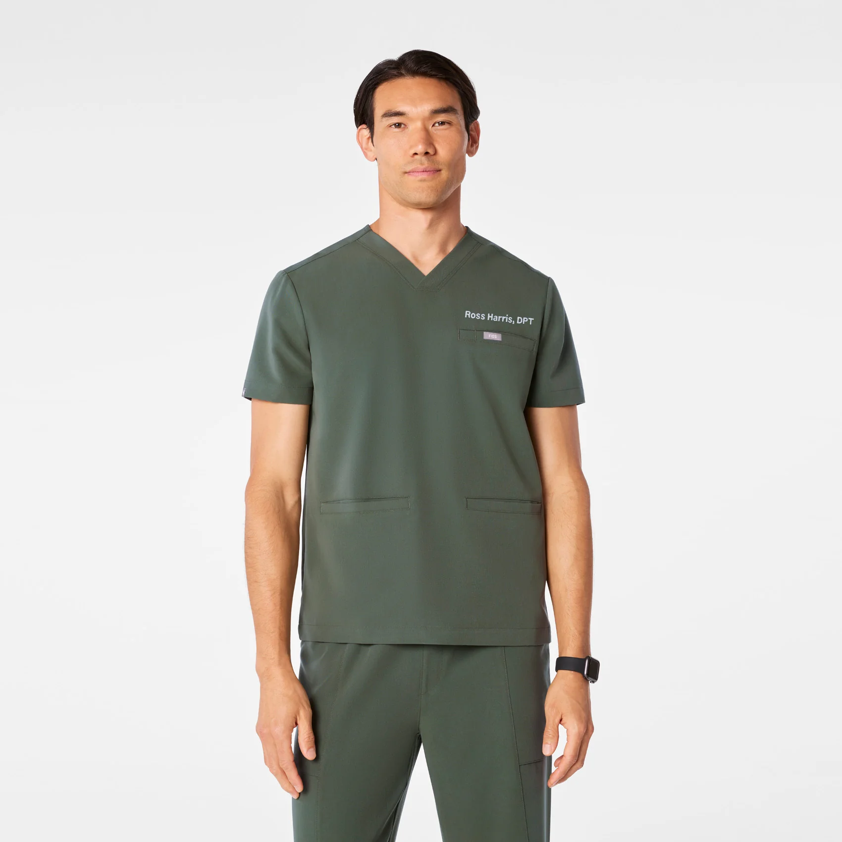 21354-men-s-moss-abbott-v-neck-scrub-top-1.webp men's Moss Abbott V-Neck - Scrub Top