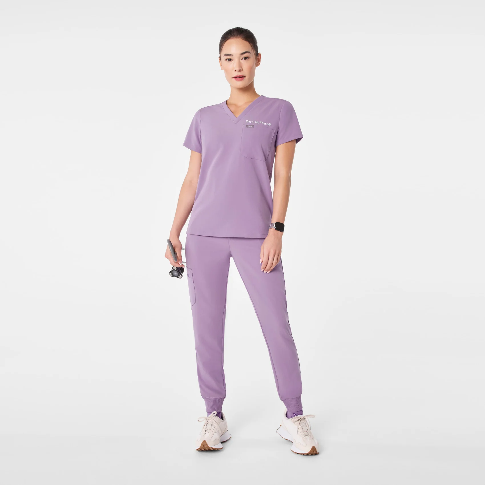 21380-women-s-purple-haze-catarina-petite-one-pocket-scrub-toptm-2.webp women's Purple Haze Catarina Petite - One-Pocket Scrub Top™