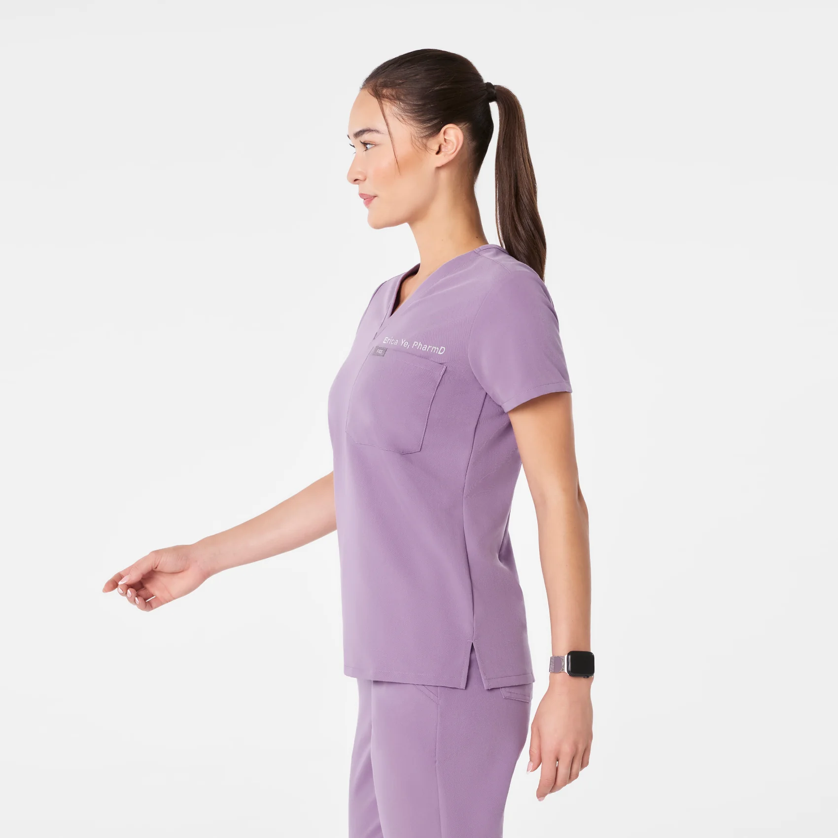 21380-women-s-purple-haze-catarina-petite-one-pocket-scrub-toptm-3.webp women's Purple Haze Catarina Petite - One-Pocket Scrub Top™