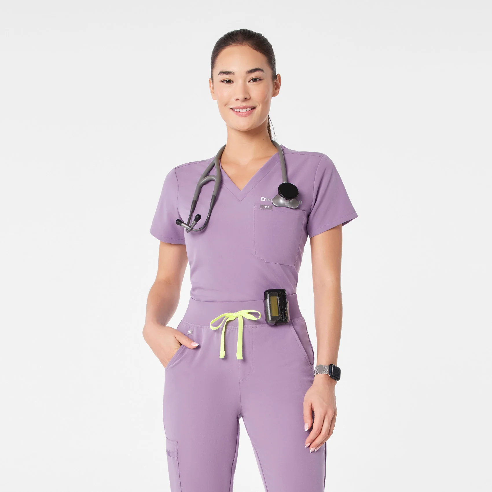 21380-women-s-purple-haze-catarina-petite-one-pocket-scrub-toptm-5.webp women's Purple Haze Catarina Petite - One-Pocket Scrub Top™