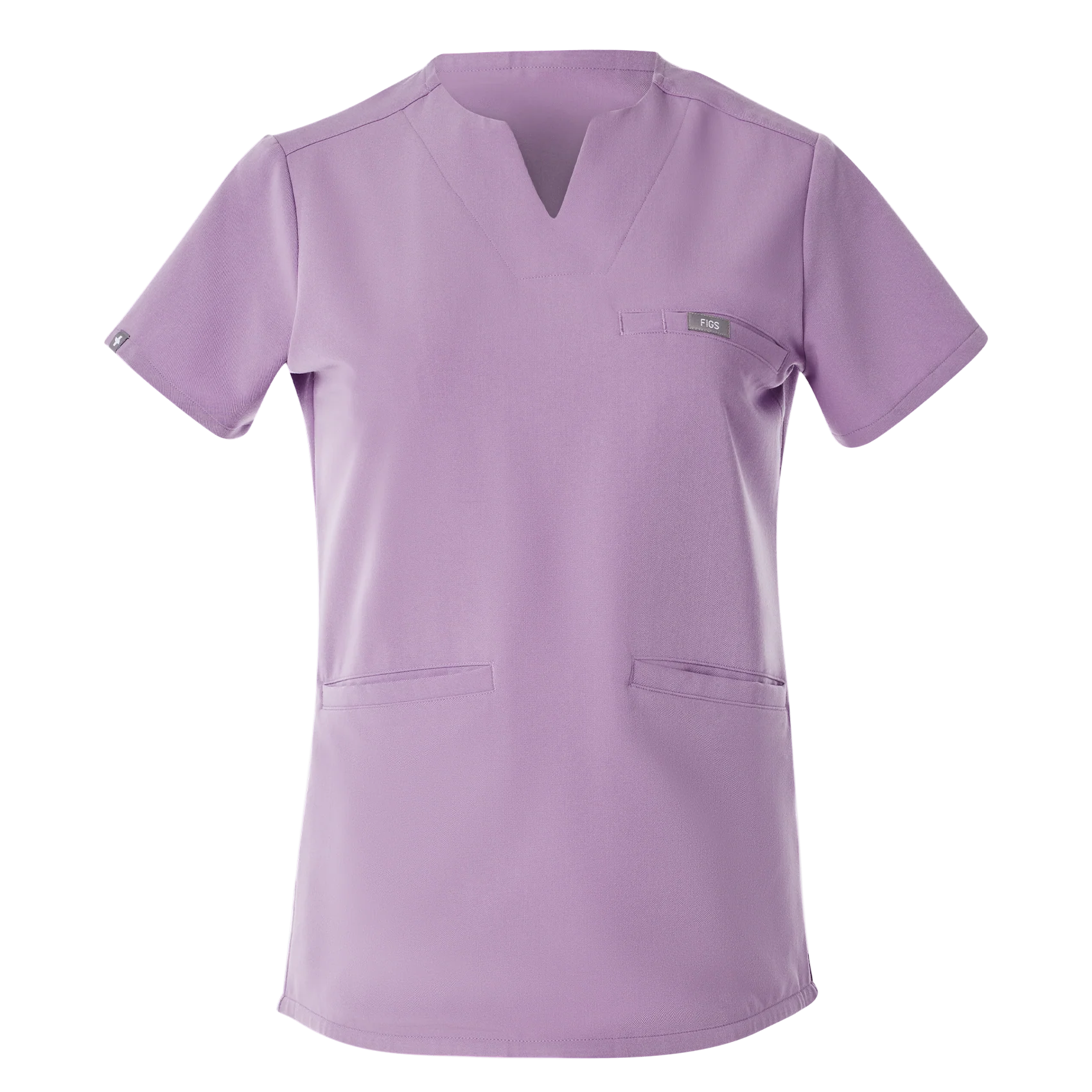 women's Purple Haze Kersey Notch Neck - Scrub Top
