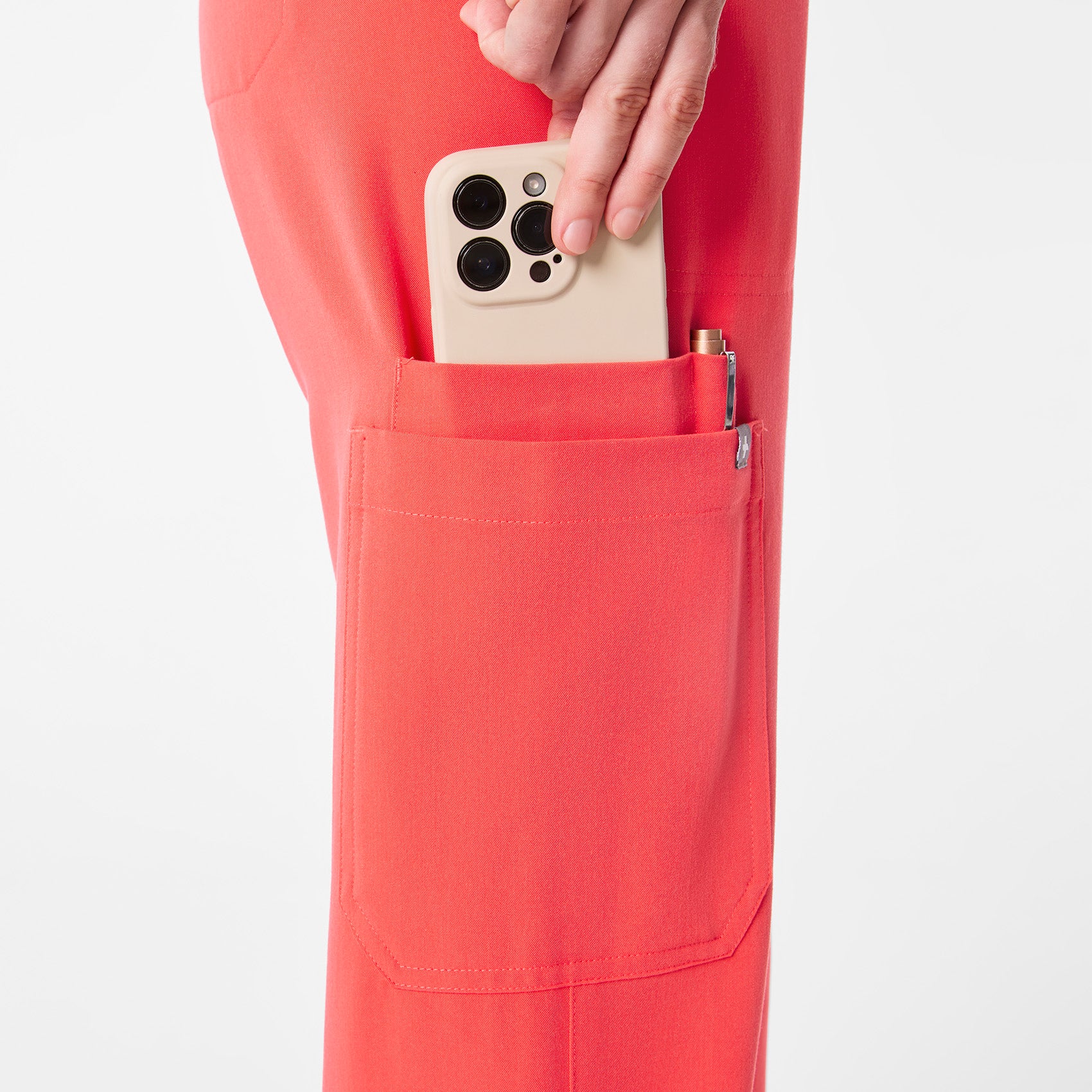 women's Fireside High Waisted Isabel Wide Leg - Tall Scrub Pant