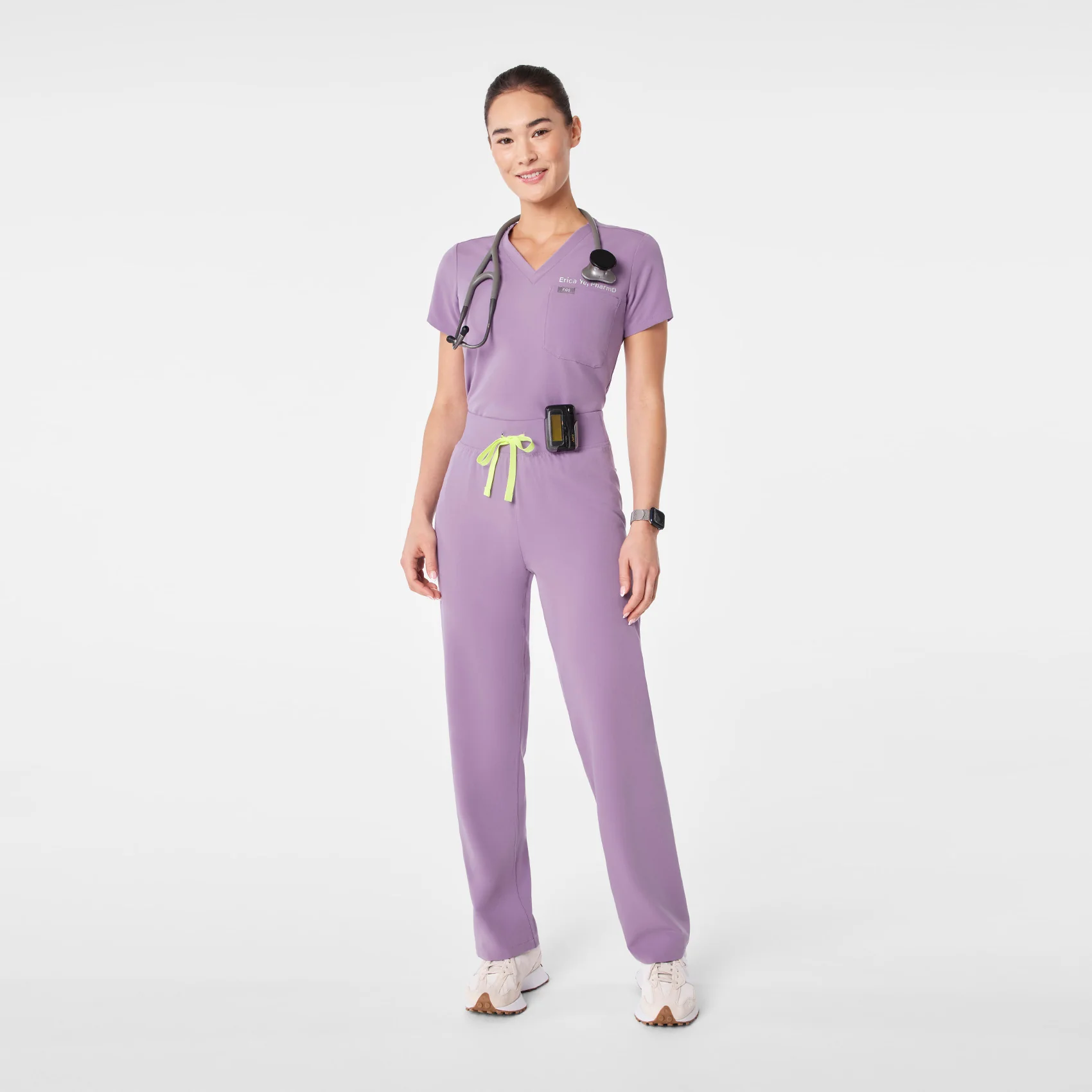 women's Purple Haze High Waisted Livingston - Tall Basic Scrub Pant™