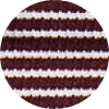 Men's Burgundy Double Stripe - Compression Socks