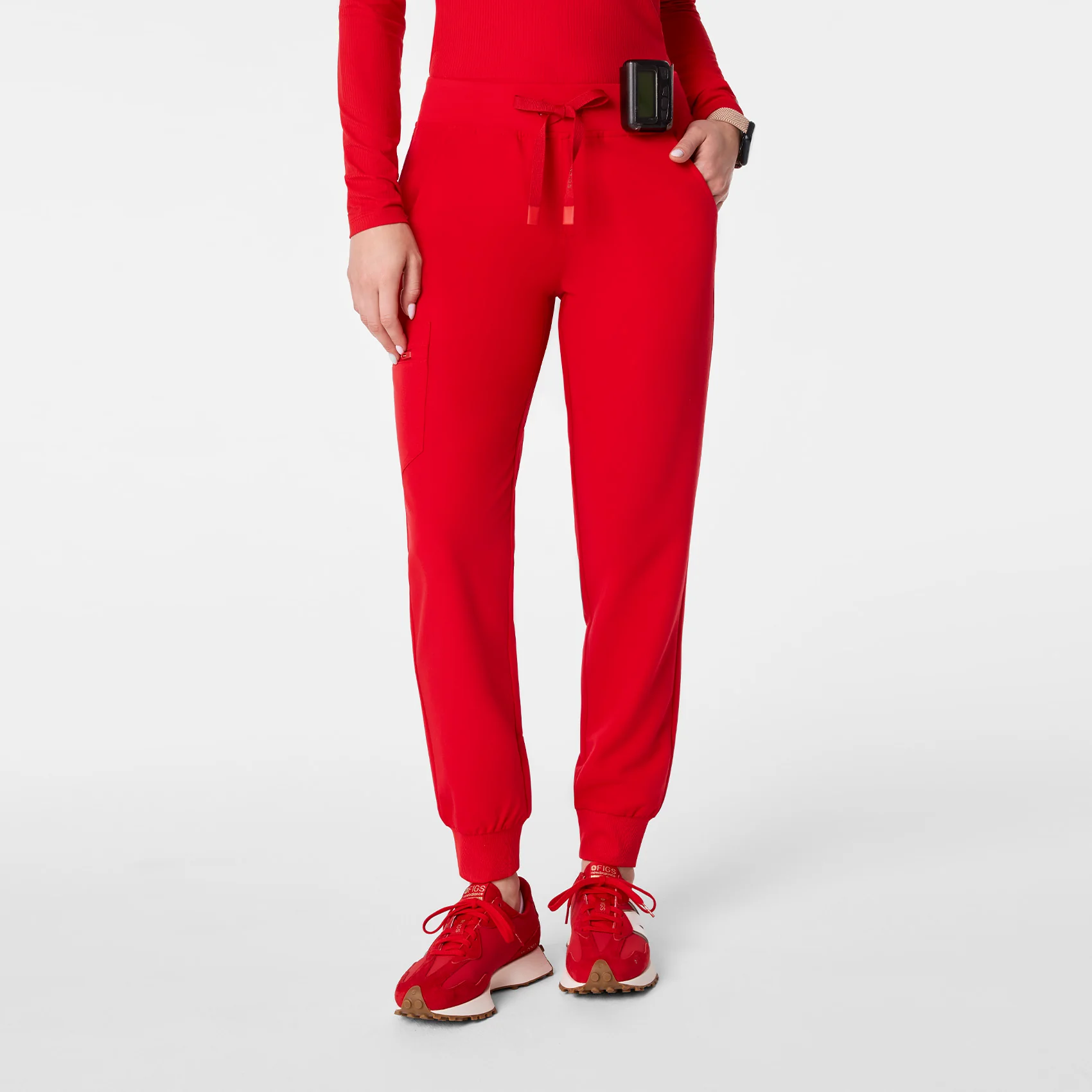 women's Lunar New Year Pop Red Zamora - Jogger Scrub Pant™