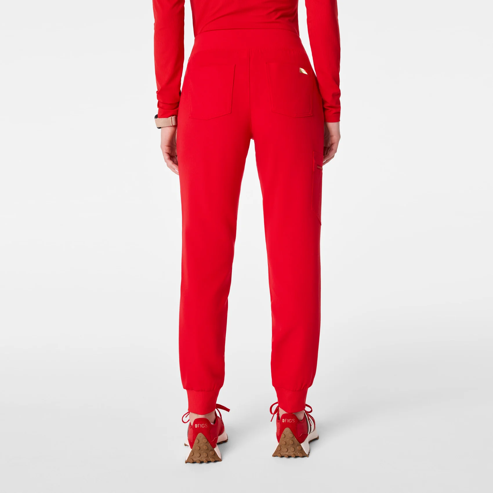 women's Lunar New Year Pop Red Zamora - Jogger Scrub Pant™