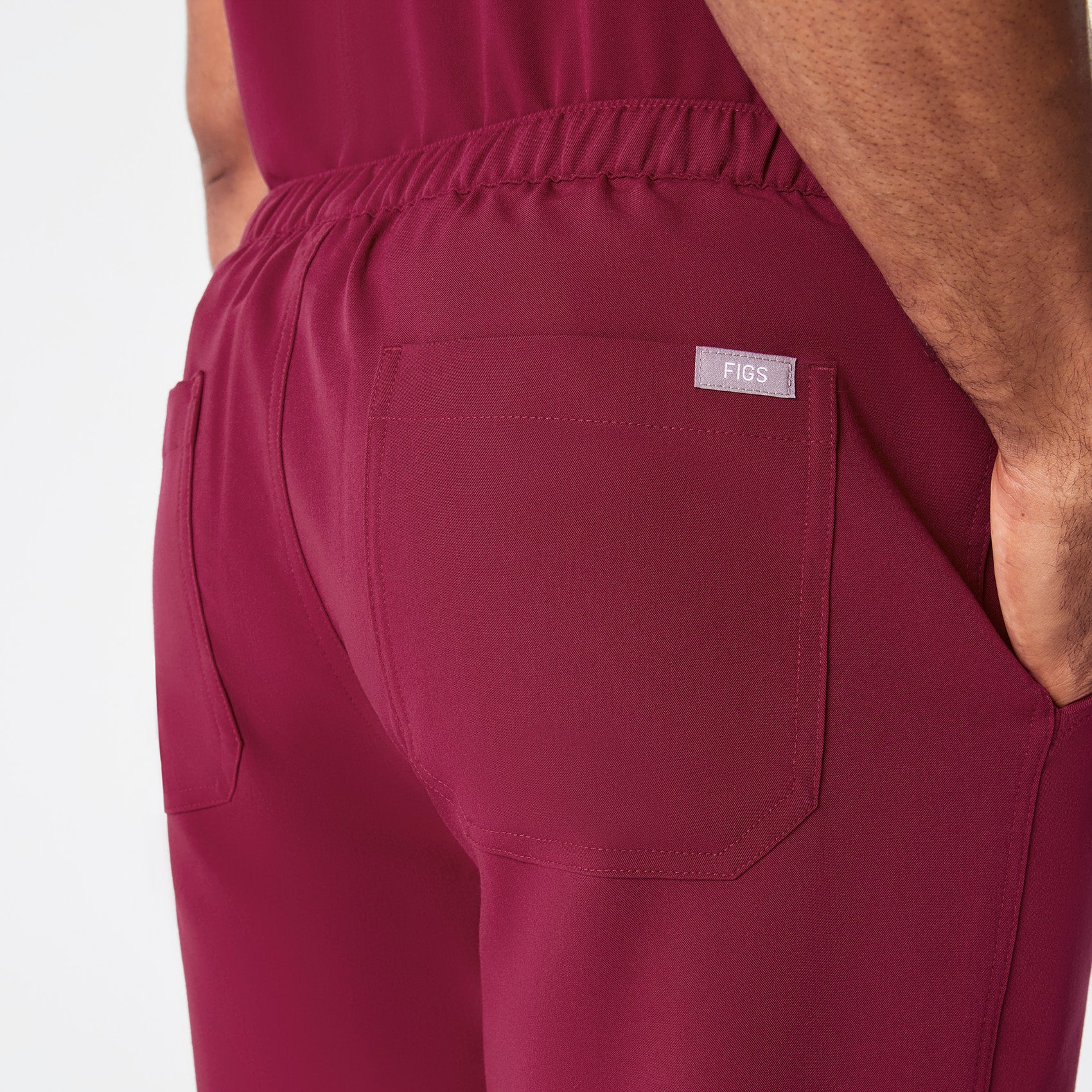 22774-men-s-deep-cranberry-cairo-cargo-scrub-panttm-9.jpg men's Deep Cranberry Cairo - Cargo Scrub Pant™