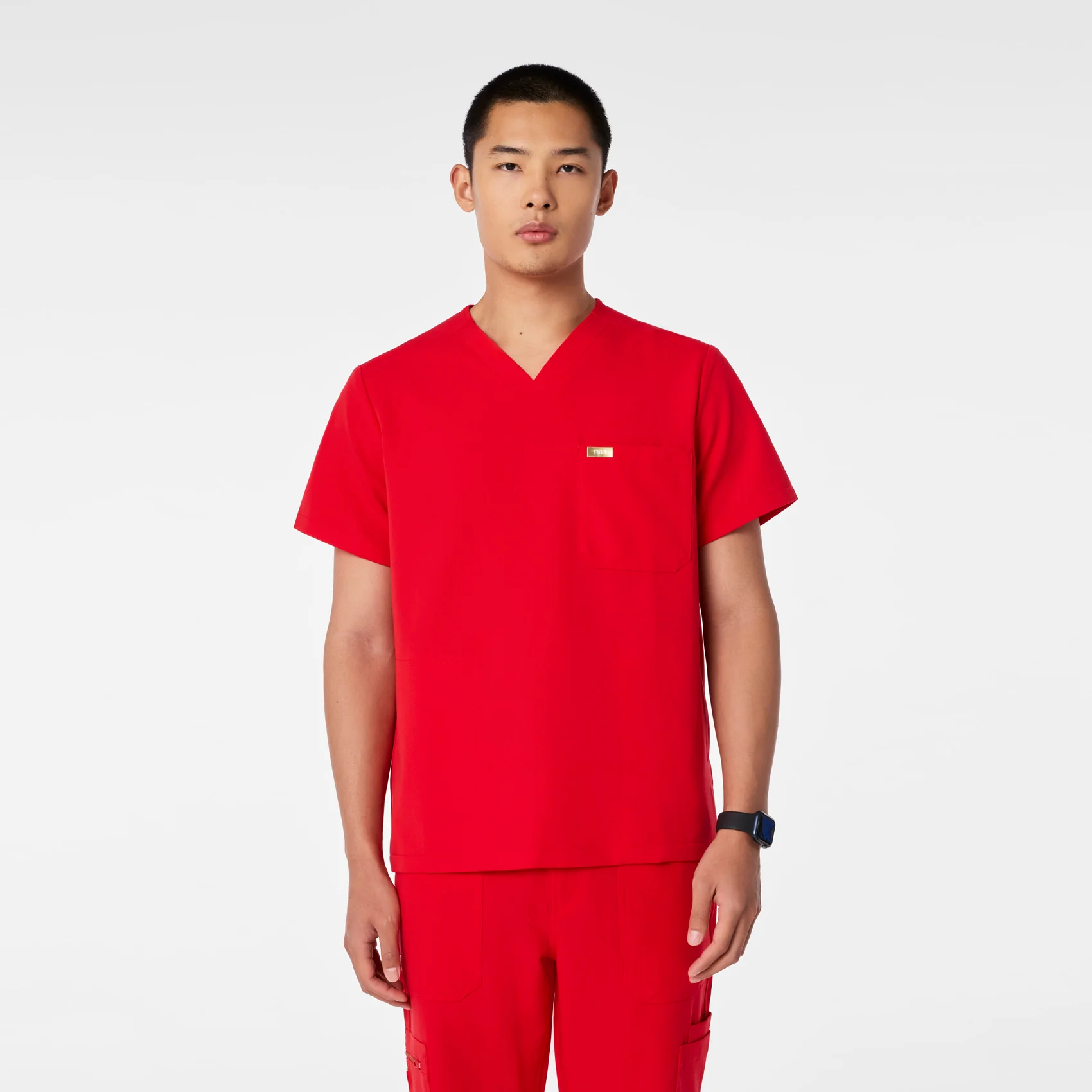 22818-men-s-lunar-new-year-pop-red-chisec-three-pocket-scrub-toptm-1.webp men's Lunar New Year Pop Red Chisec - Three-Pocket Scrub Top™