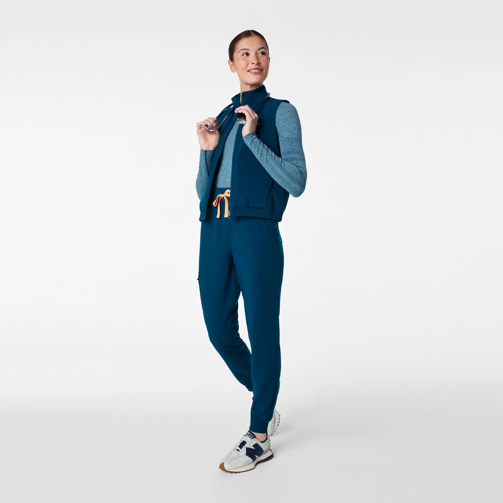 women's Deep Reef Salta Seamless - Longsleeve Underscrub