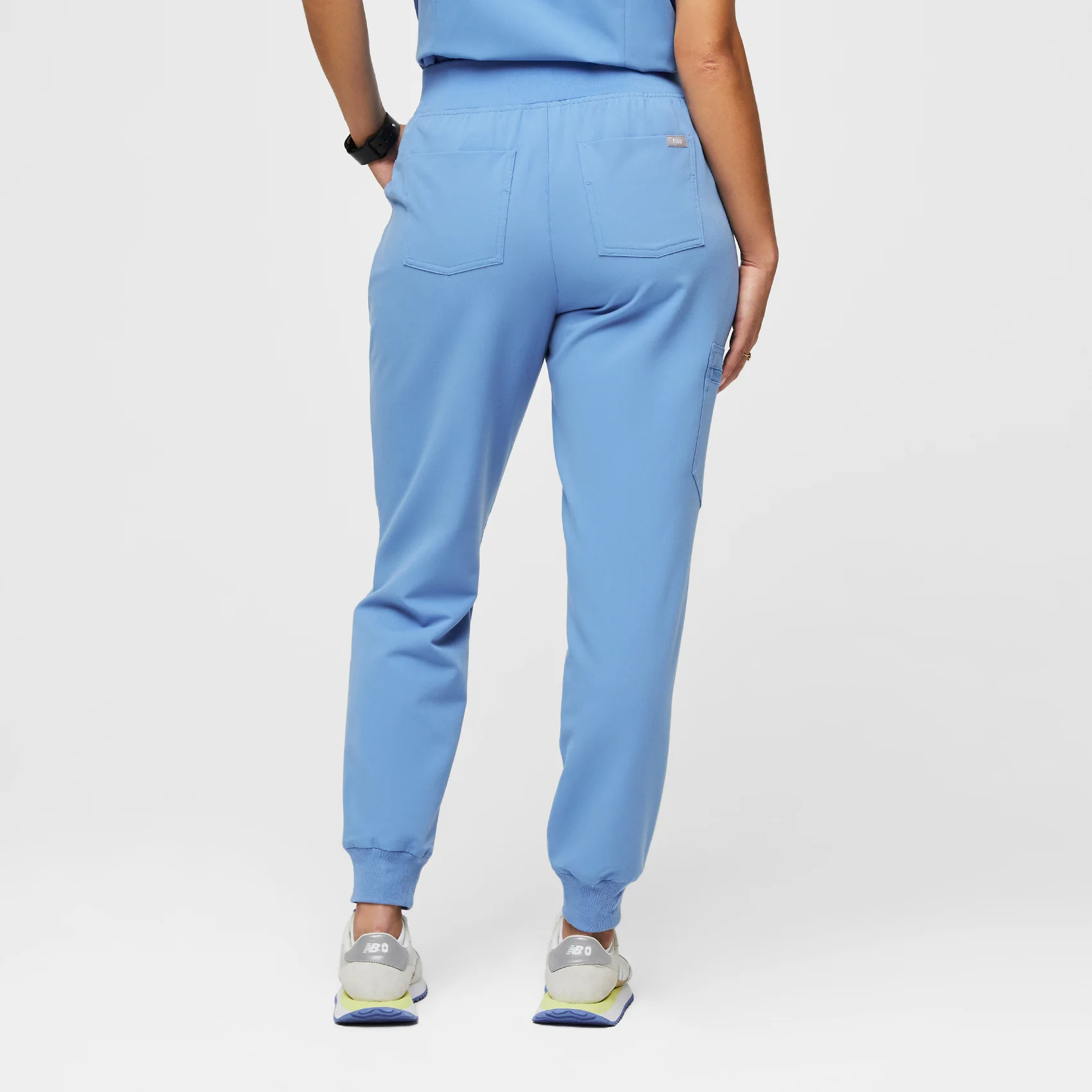 women's Ceil Blue Zamora™ High Waisted - Jogger Scrub Pants