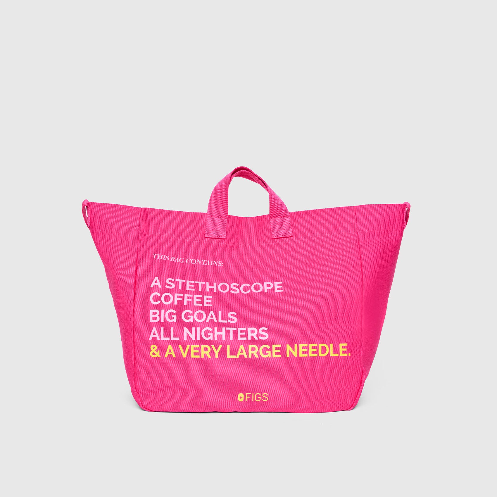 23125-shocking-pink-a-very-large-needle-tote-1.jpg Shocking Pink A Very Large Needle Tote