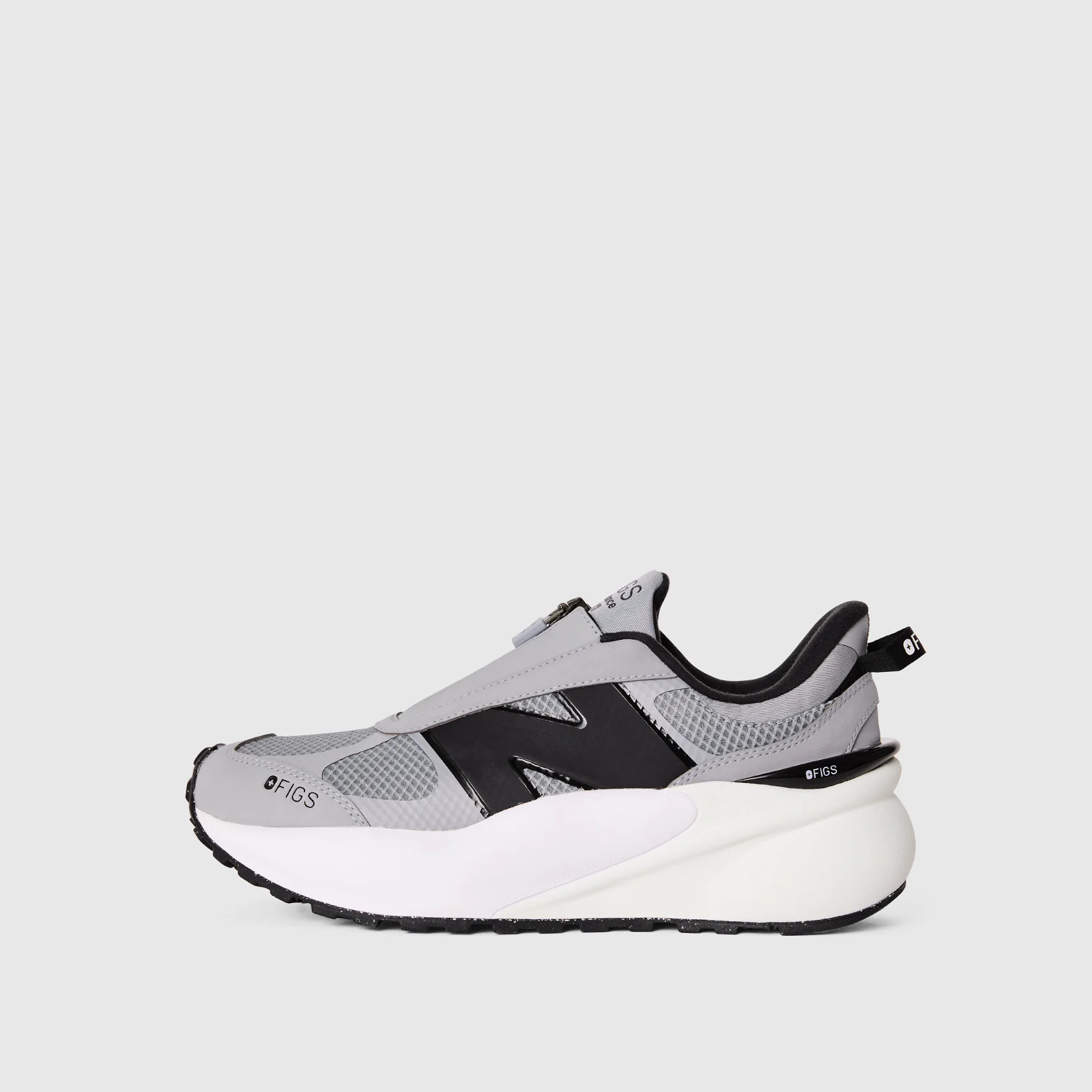 unisex Graphite FIGS | New Balance 3447 Zip