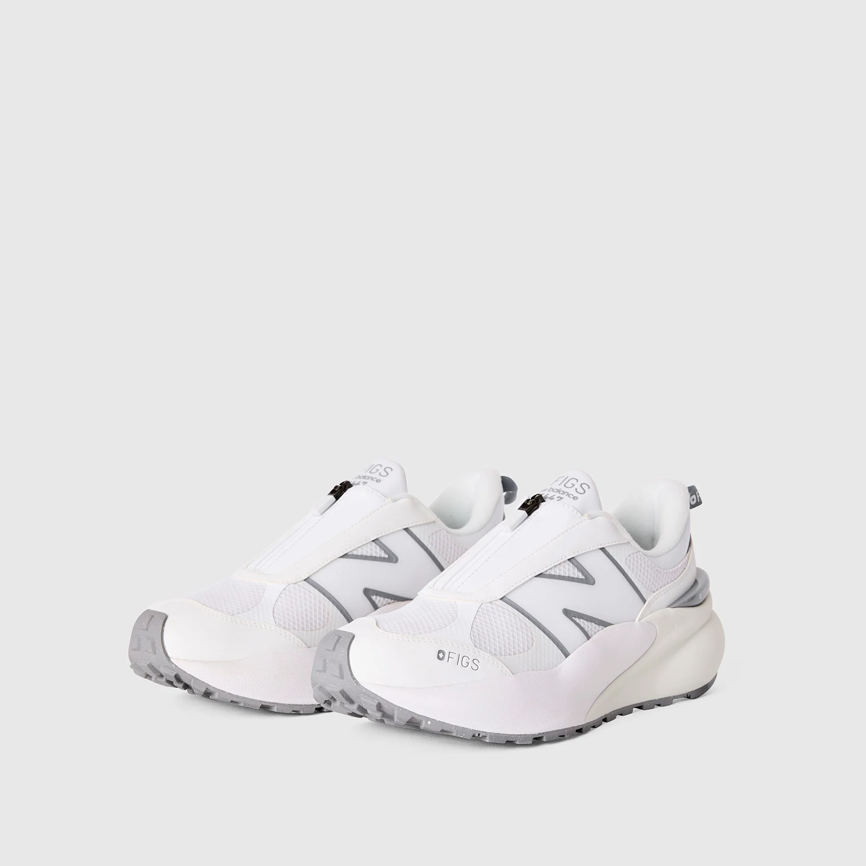 23579-unisex-white-figs-new-balance-3447-zip-1.webp unisex White FIGS | New Balance 3447 Zip