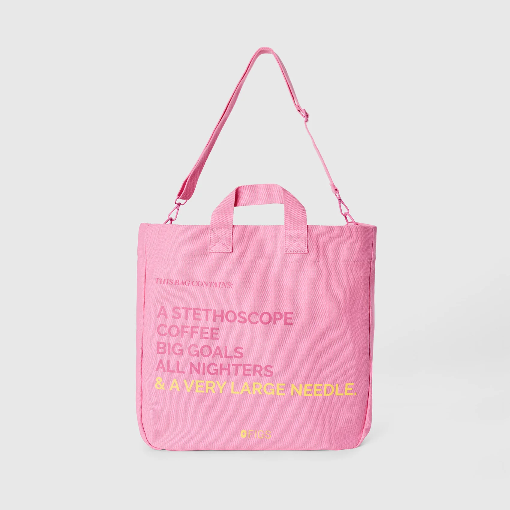 23649-sunrise-pink-a-very-large-needle-detachable-strap-tote-1.webp Sunrise Pink A Very Large Needle - Detachable Strap Tote