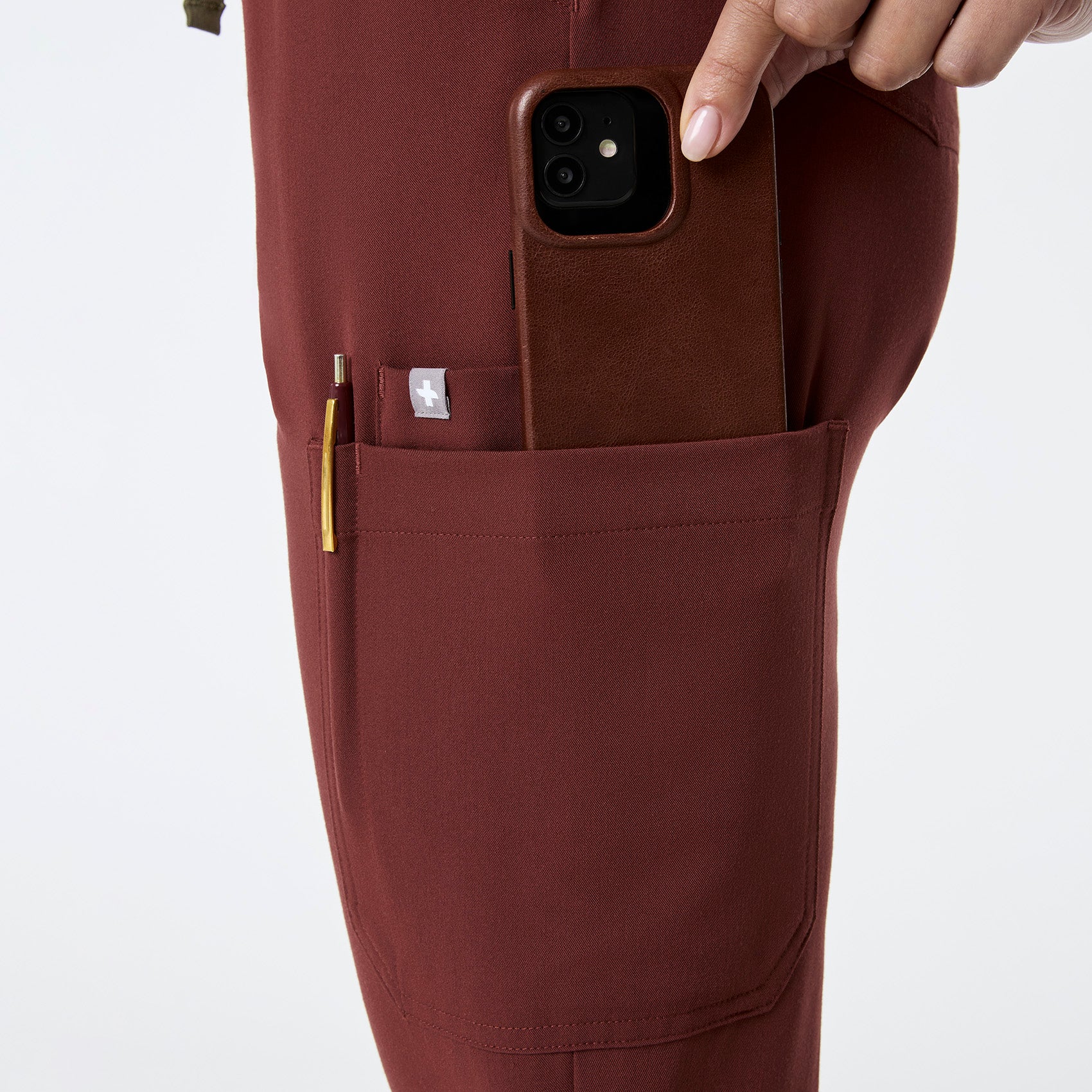 women's Walnut High Waisted Dowa - Scrub Pants