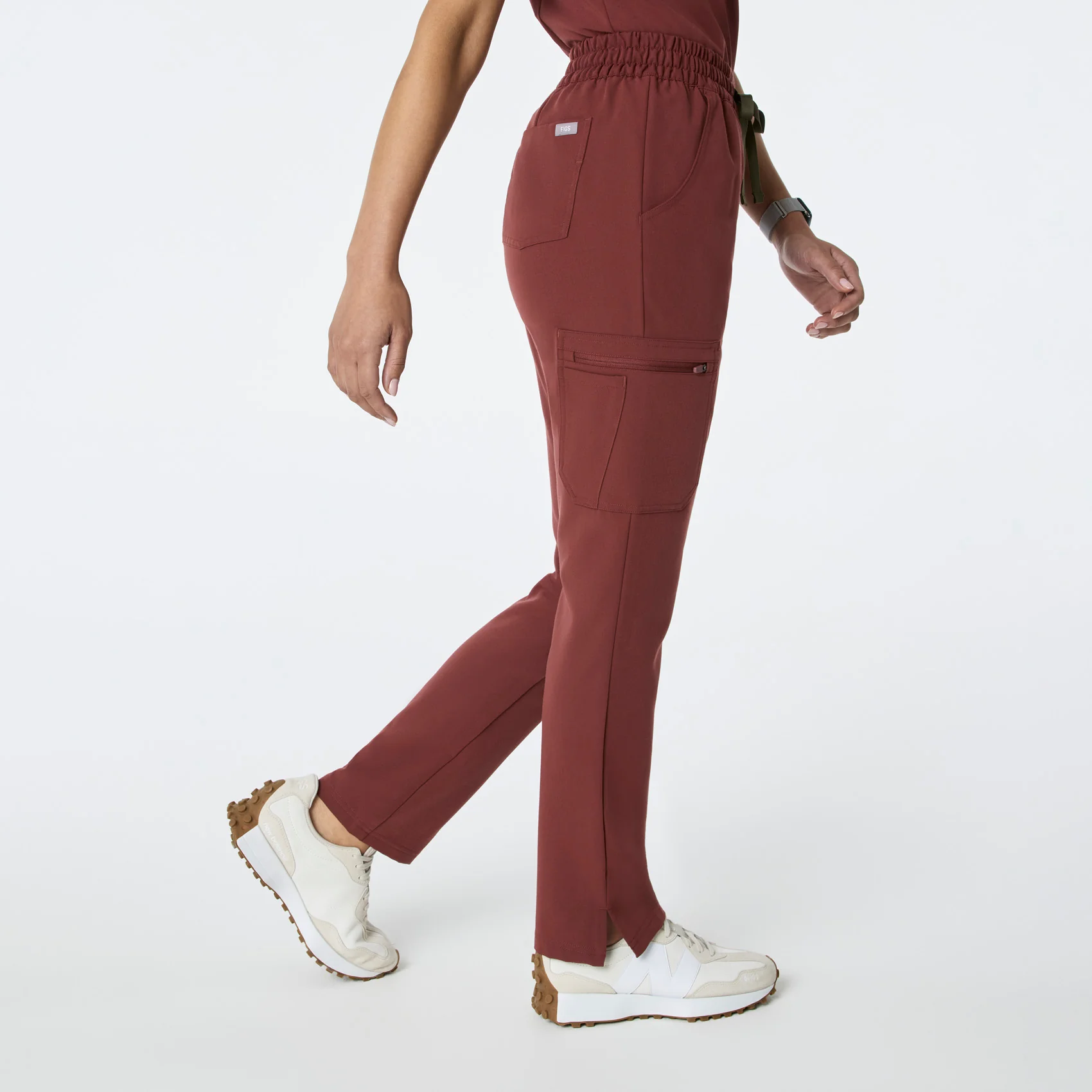 women's Walnut High Waisted Dowa - Scrub Pants