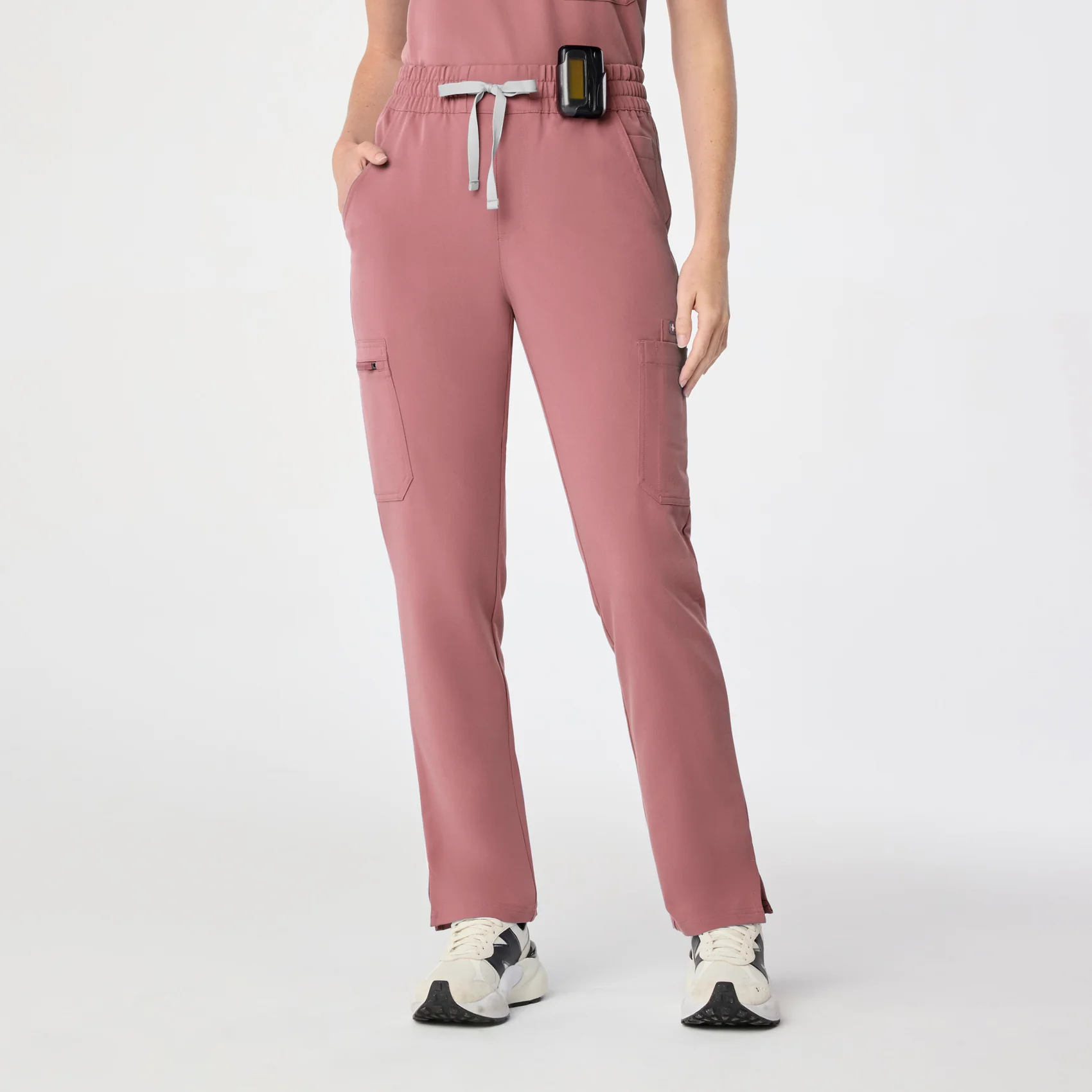 women's Mauve High Waisted Dowa - Tall Scrub Pant (3XL-6XL)