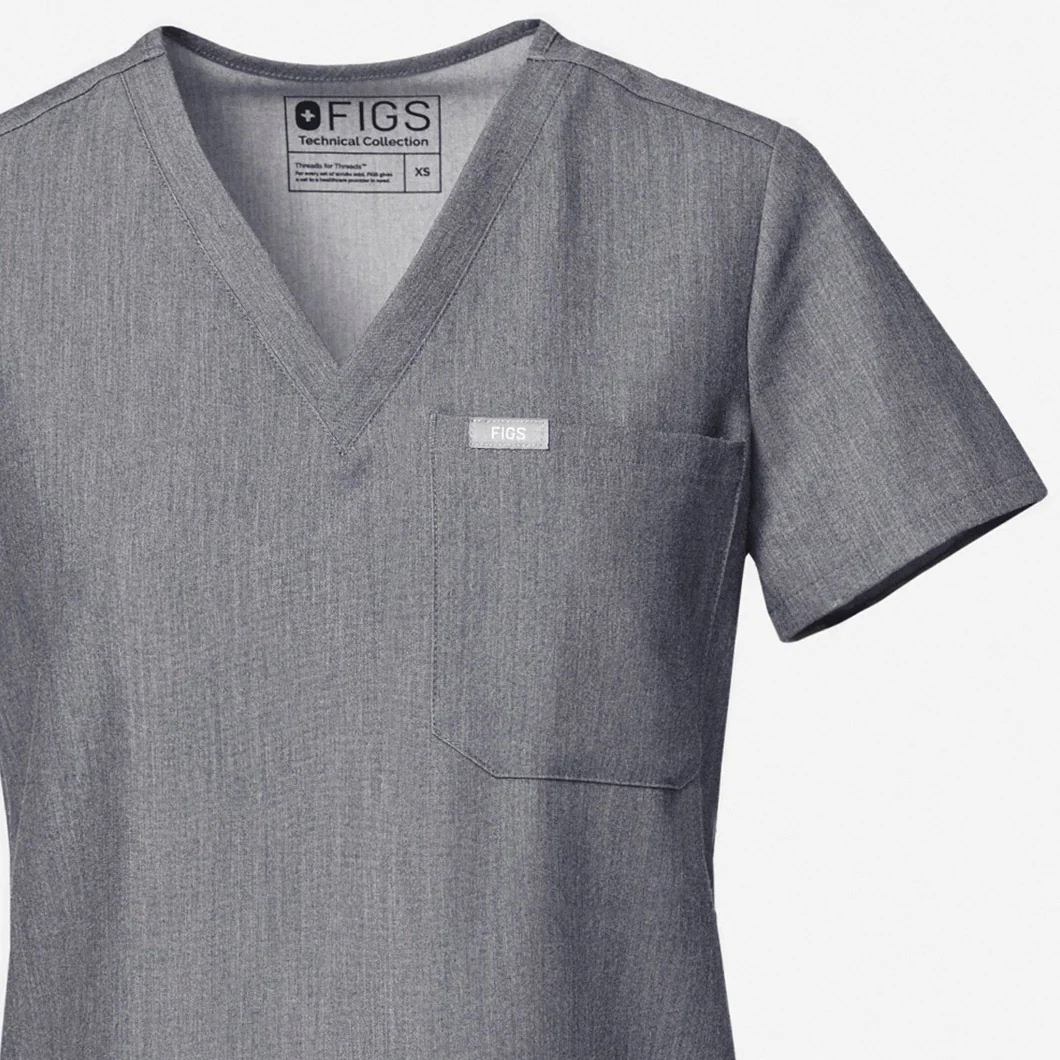 women's Purple Jam Catarina™ - One-Pocket Scrub Top