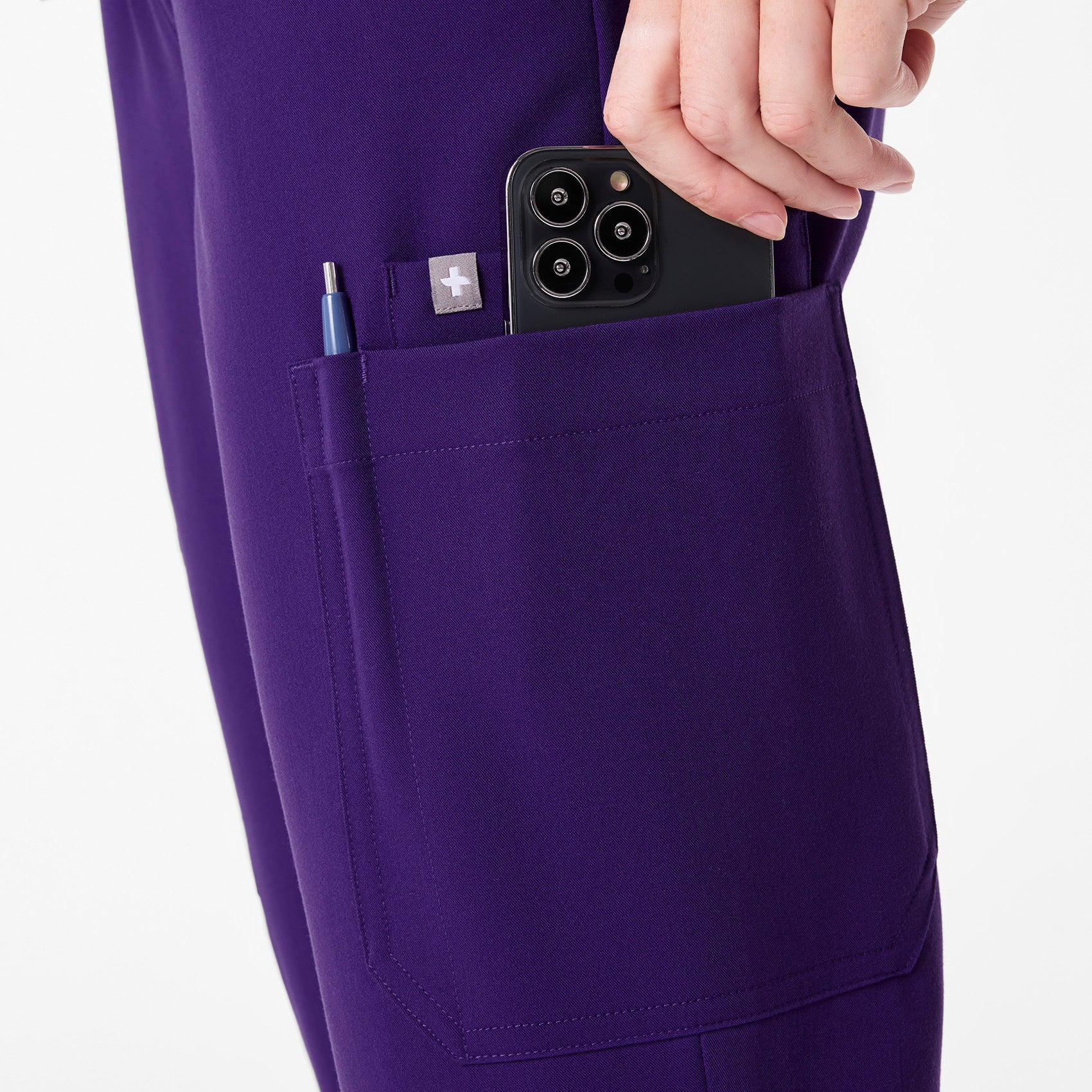 23802-women-s-purple-pulse-uman-relaxed-tall-jogger-scrub-pant-6.jpg women's Purple Pulse Uman Relaxed - Tall Jogger Scrub Pant