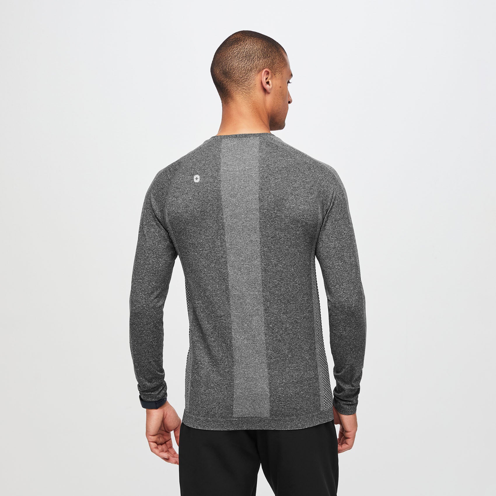 men's Graphite Makato Seamless - Longsleeve Underscrub