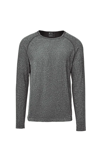 men's Graphite Makato Seamless - Longsleeve Underscrub