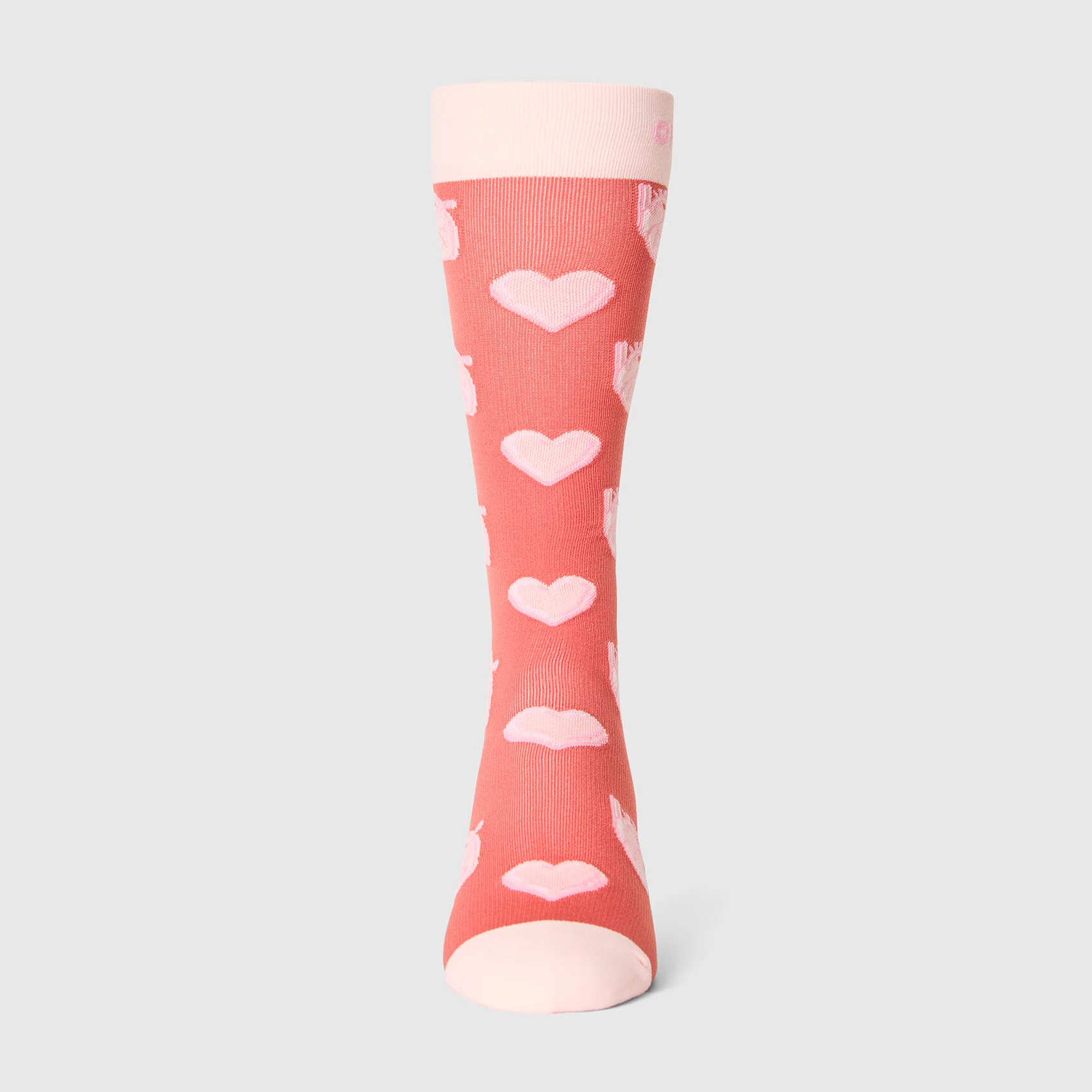 24413-unisex-pulmonary-pink-sweetheart-compression-socks-3.webp unisex Pulmonary Pink Sweetheart - Compression Socks