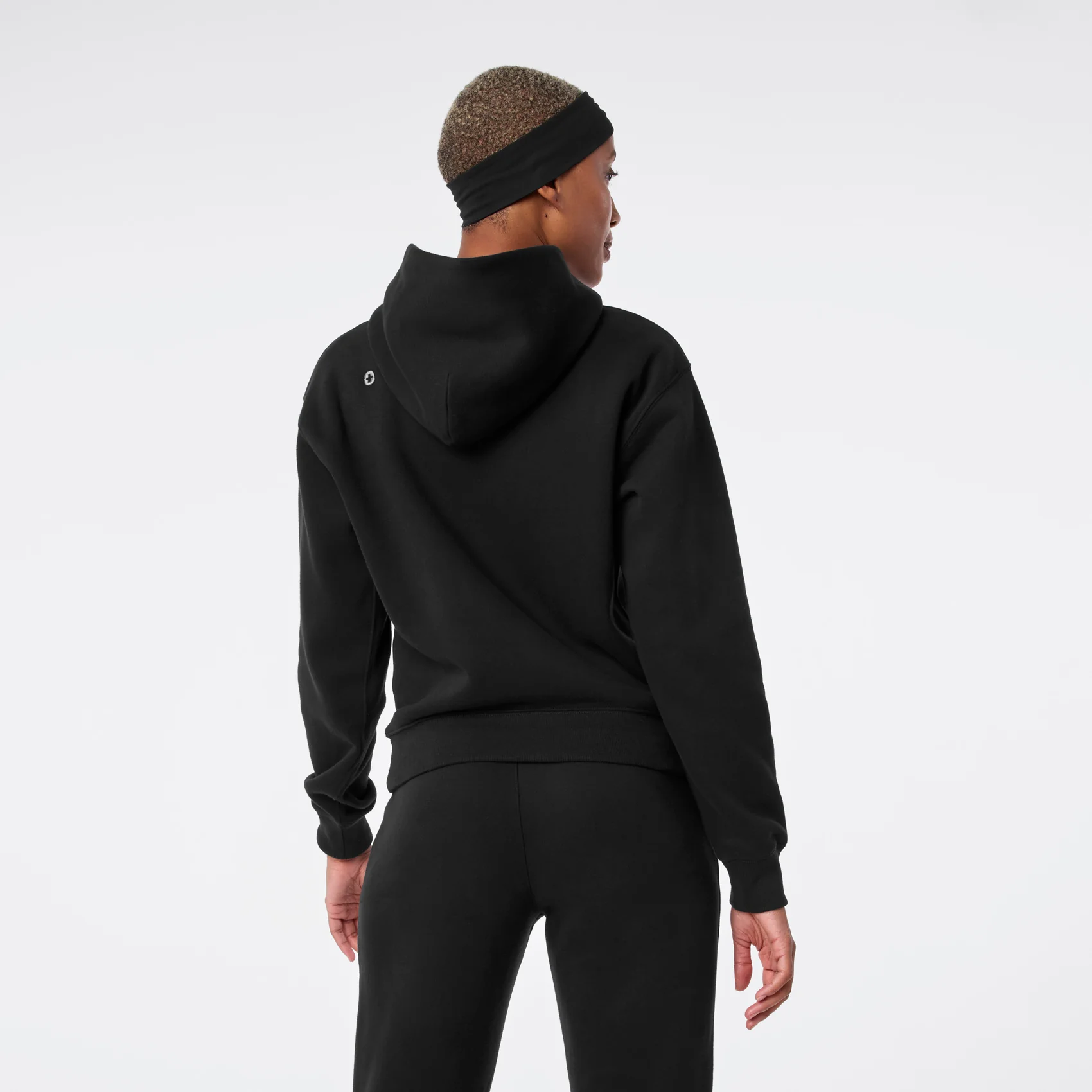 women's Black Off-Shift - Hoodie Sweatshirt™