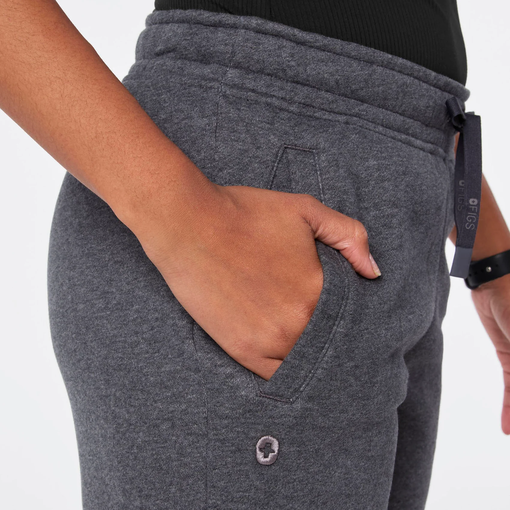24632-women-s-charcoal-heather-grey-off-shift-relaxed-jogger-sweatpanttm-7.webp women's Charcoal Heather Grey Off-Shift Relaxed - Jogger Sweatpant™